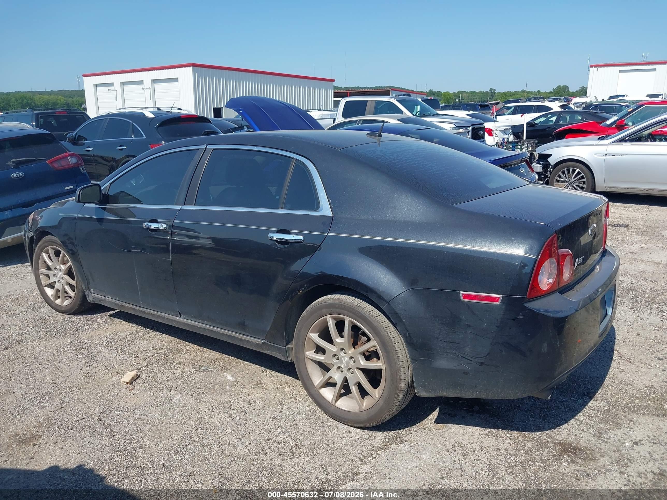 2009 Chevrolet Malibu Ltz Black vin: 1G1ZK57B29F180140