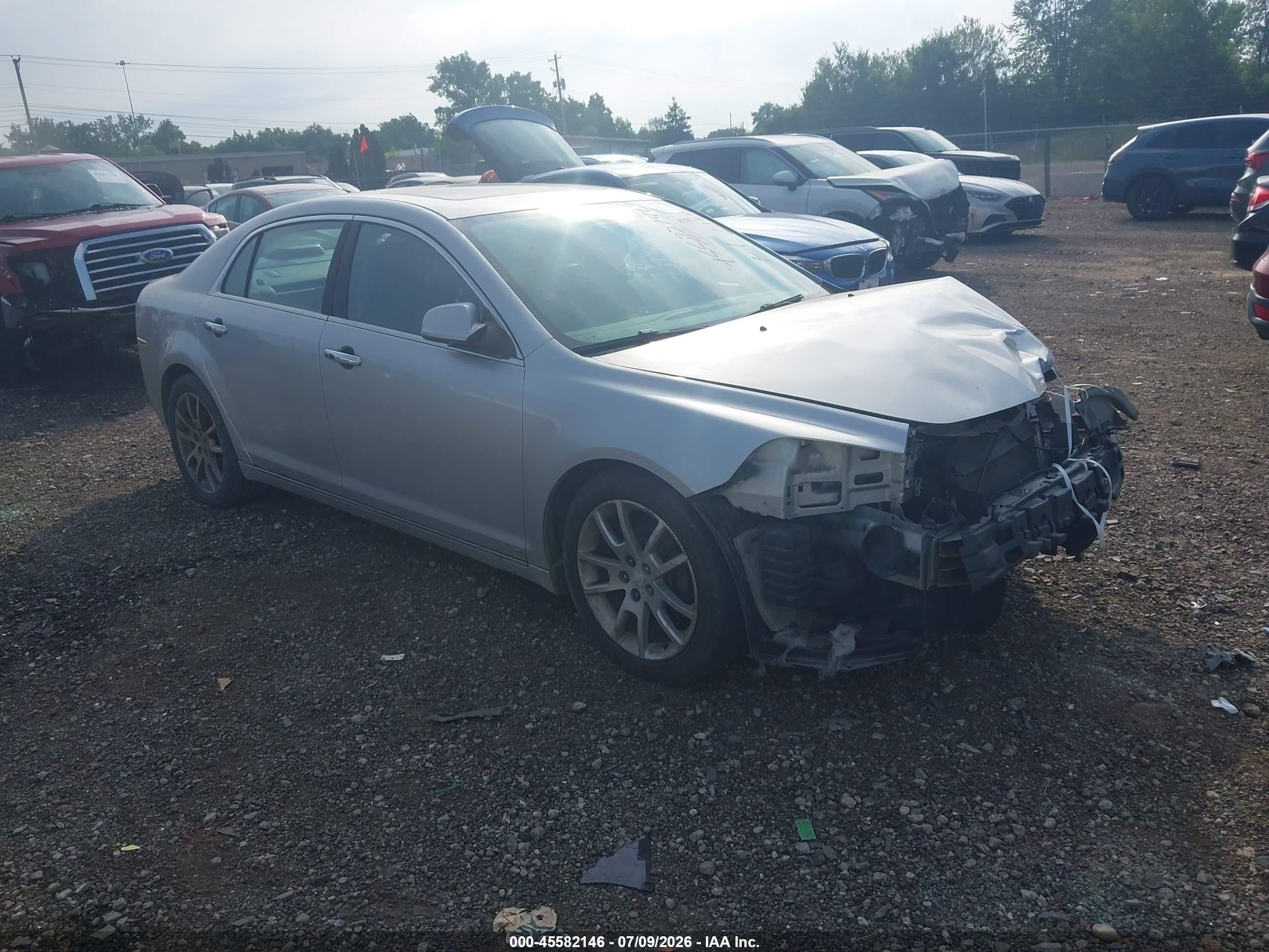2009 Chevrolet Malibu Ltz Silver vin: 1G1ZK57B39F249644