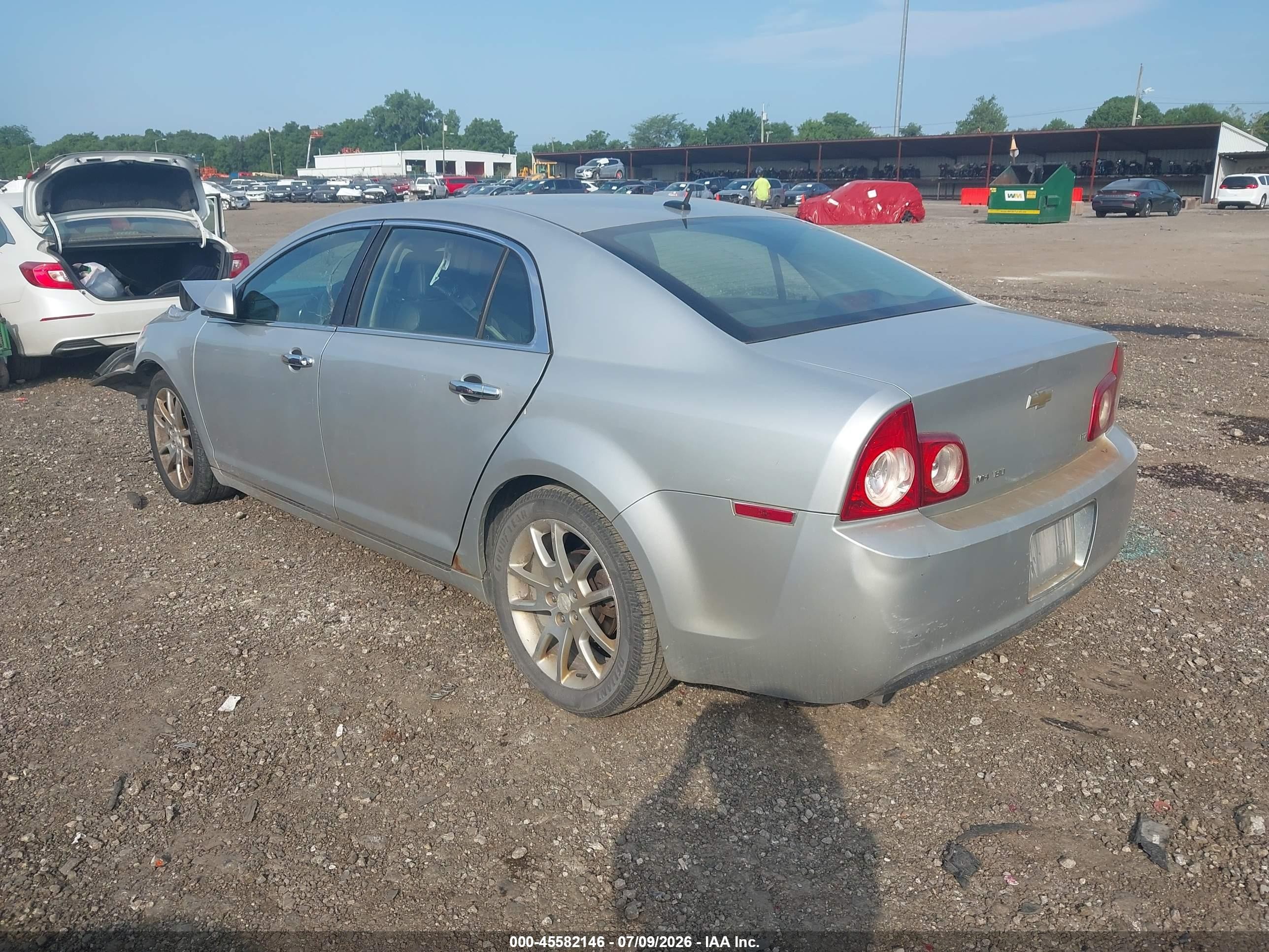 2009 Chevrolet Malibu Ltz Silver vin: 1G1ZK57B39F249644