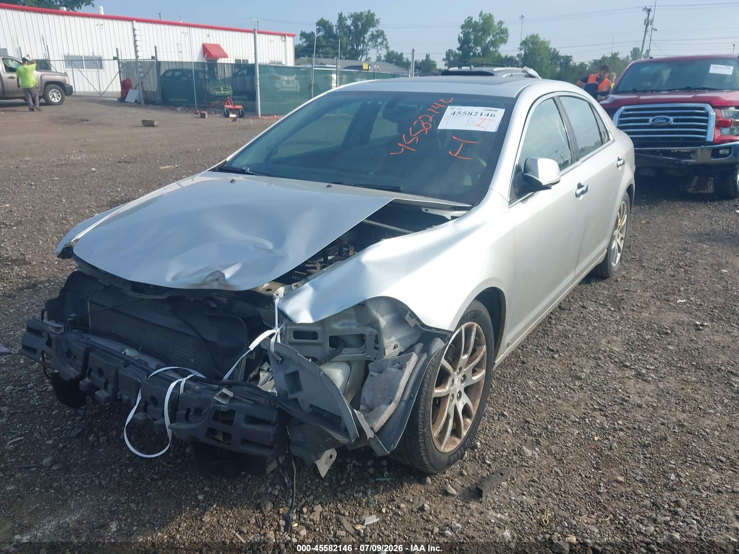 2009 Chevrolet Malibu Ltz Silver vin: 1G1ZK57B39F249644