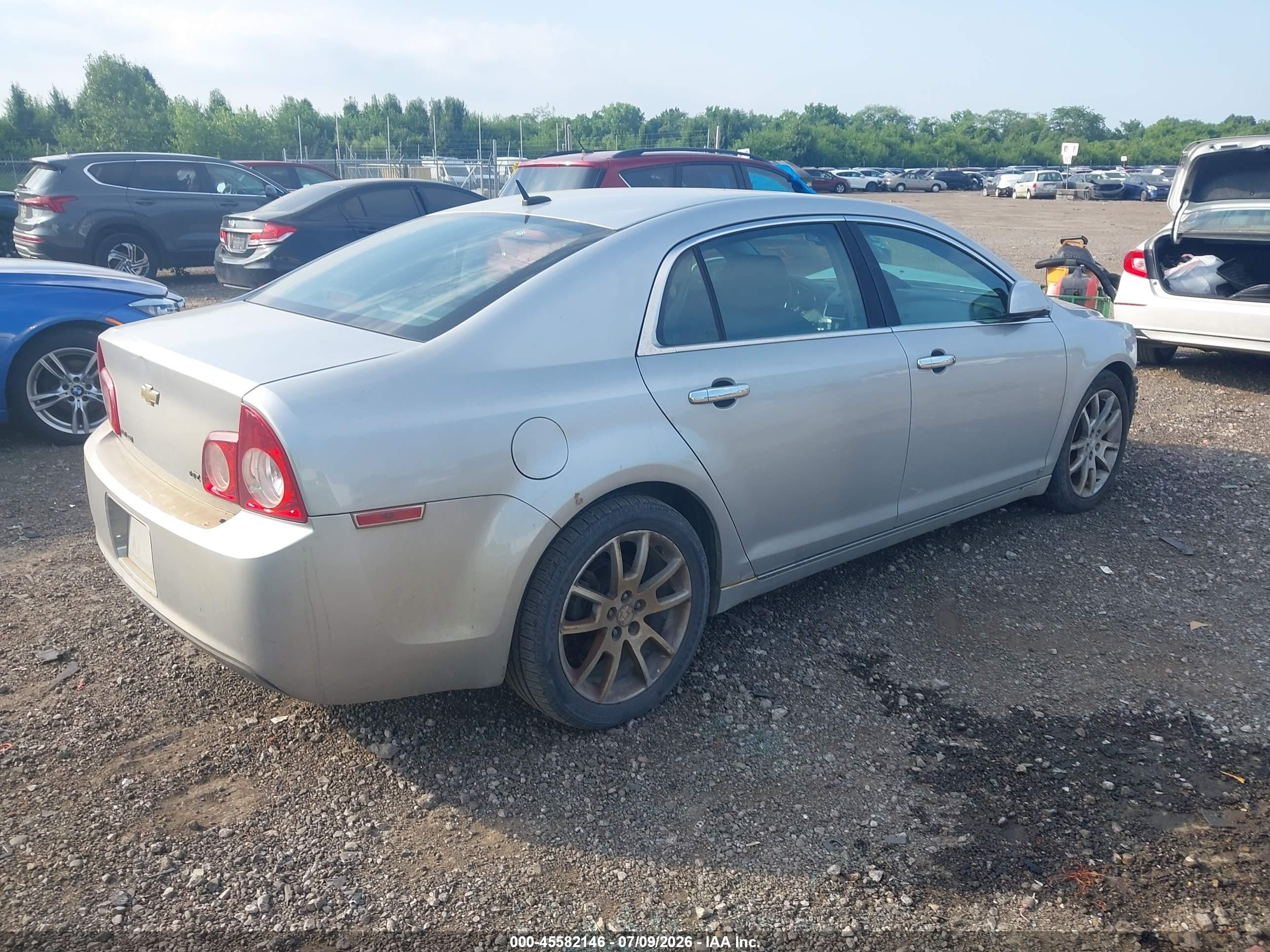 2009 Chevrolet Malibu Ltz Silver vin: 1G1ZK57B39F249644