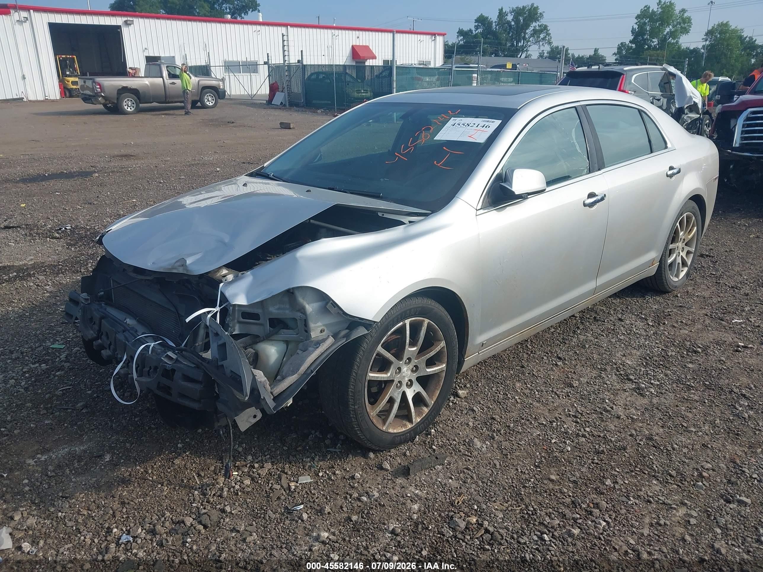 2009 Chevrolet Malibu Ltz Silver vin: 1G1ZK57B39F249644