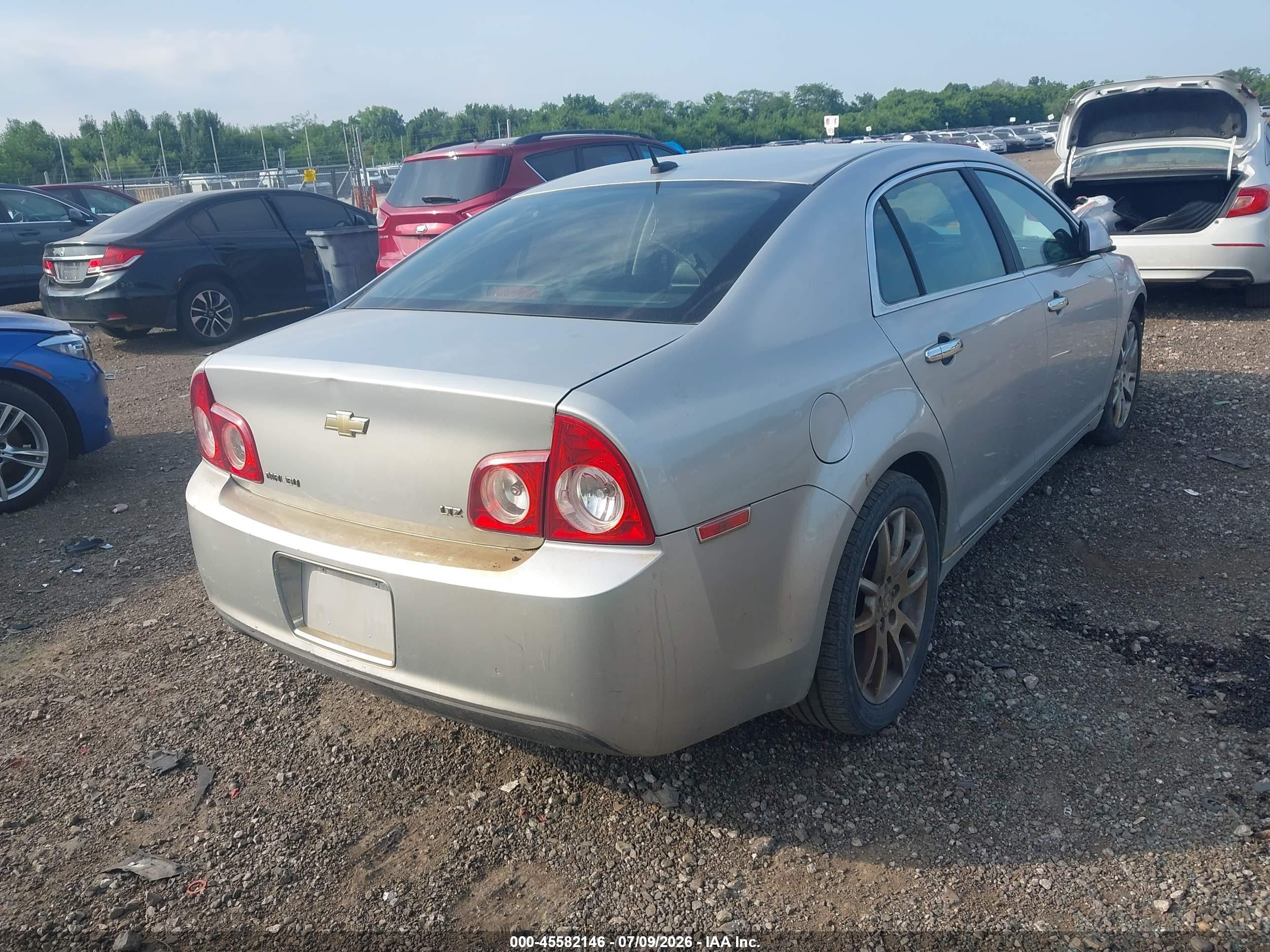 2009 Chevrolet Malibu Ltz Silver vin: 1G1ZK57B39F249644