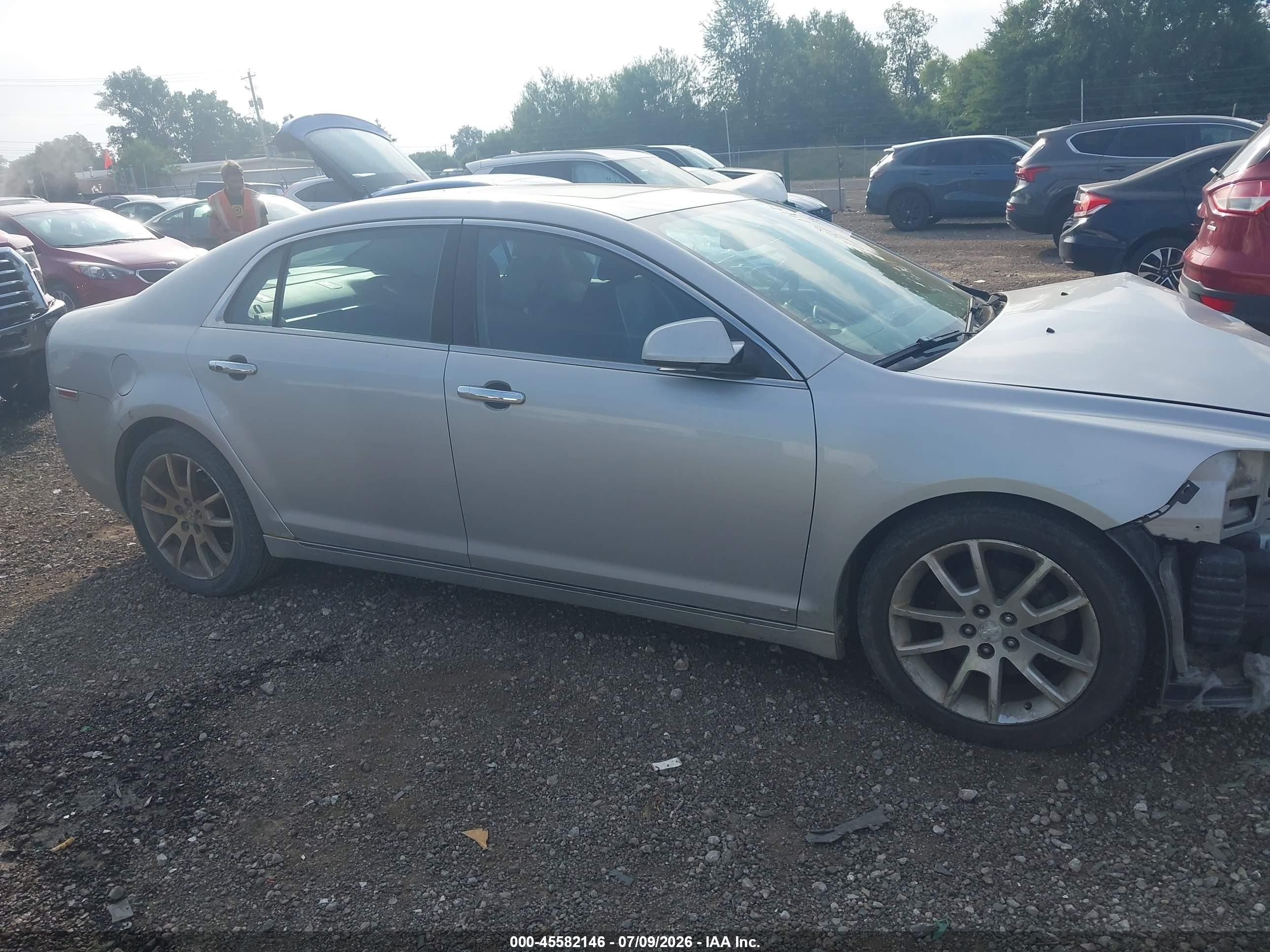 2009 Chevrolet Malibu Ltz Silver vin: 1G1ZK57B39F249644