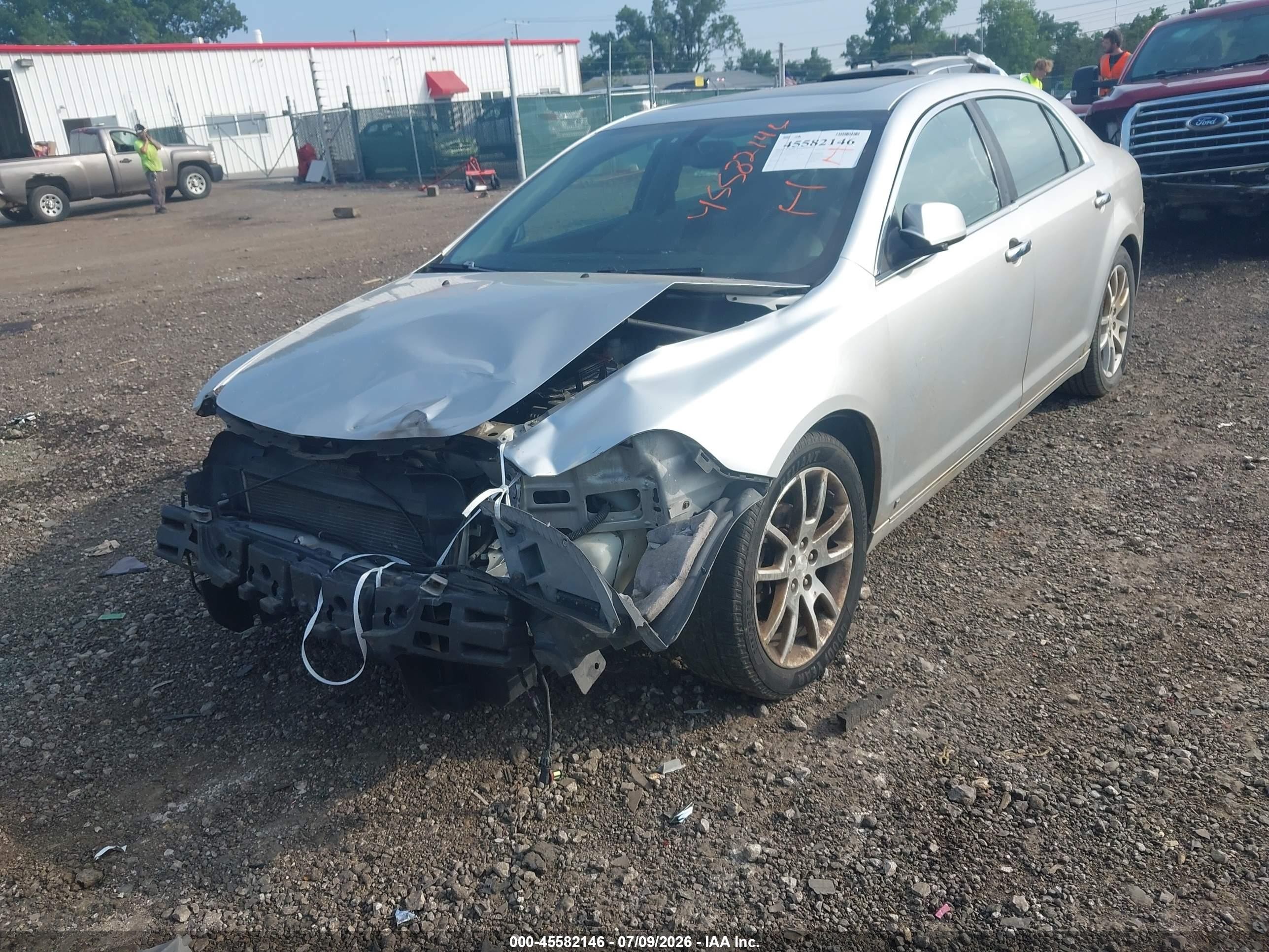 2009 Chevrolet Malibu Ltz Silver vin: 1G1ZK57B39F249644