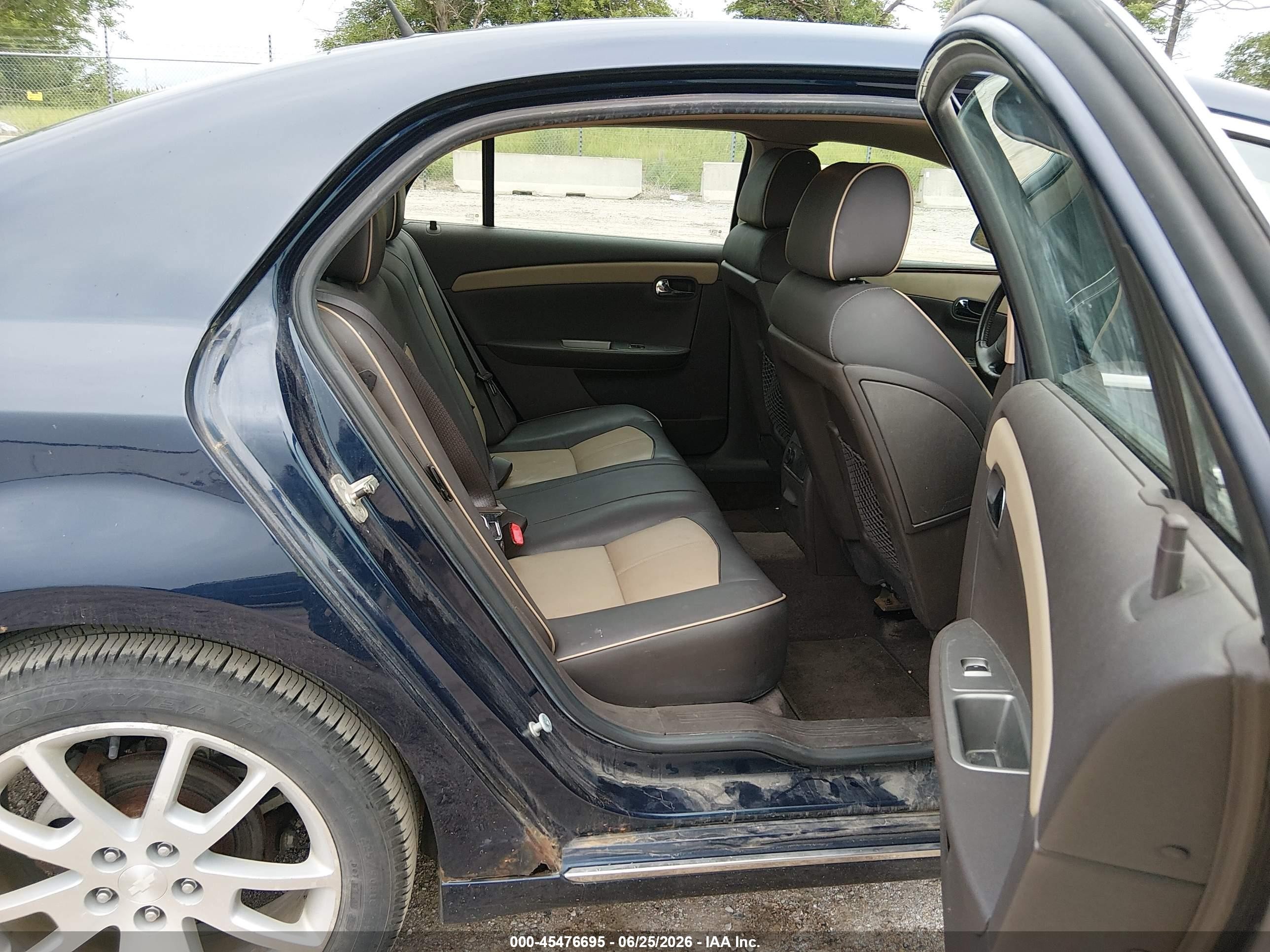 2009 Chevrolet Malibu Ltz Dark Blue vin: 1G1ZK57B59F190175