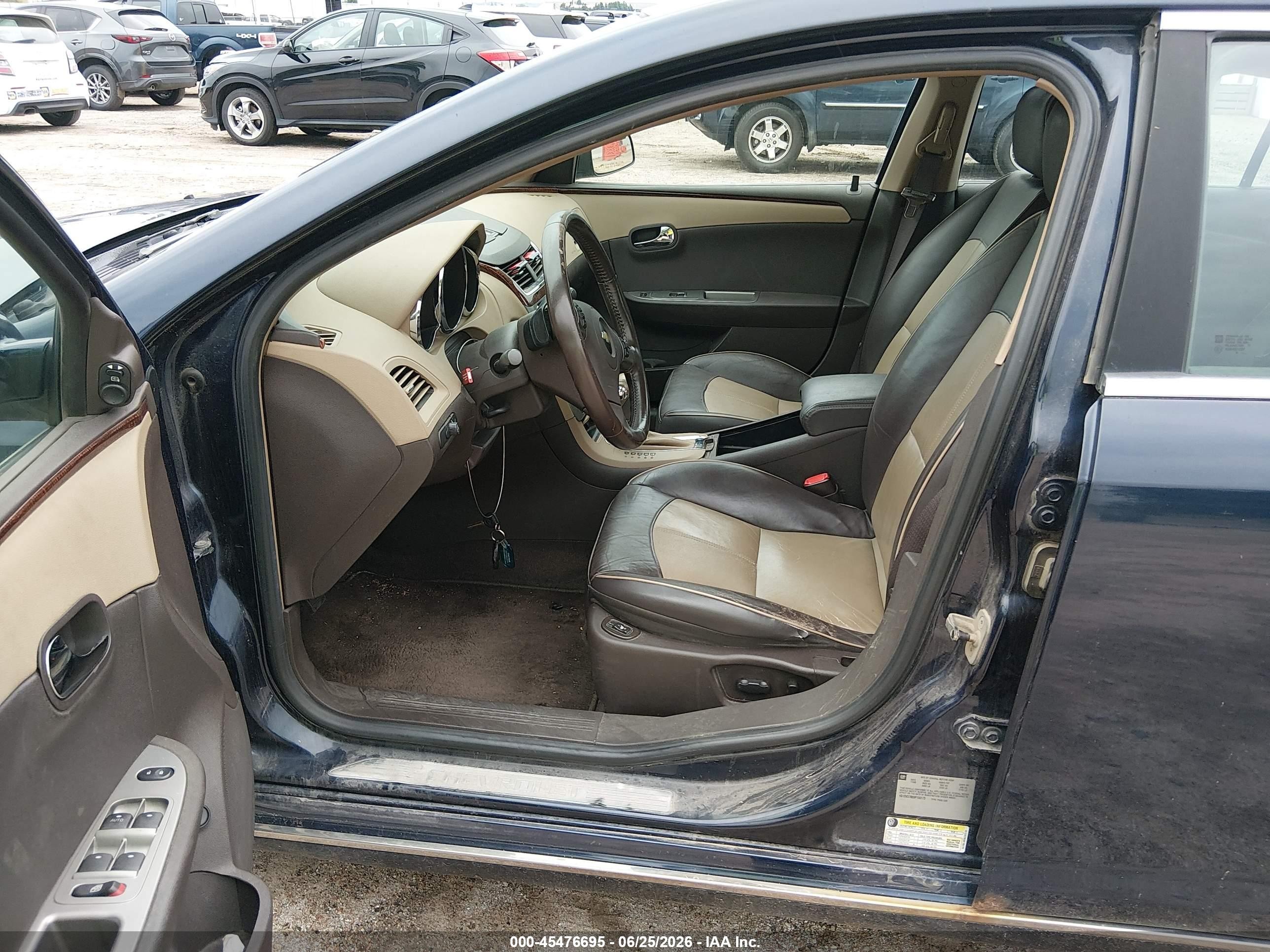 2009 Chevrolet Malibu Ltz Dark Blue vin: 1G1ZK57B59F190175