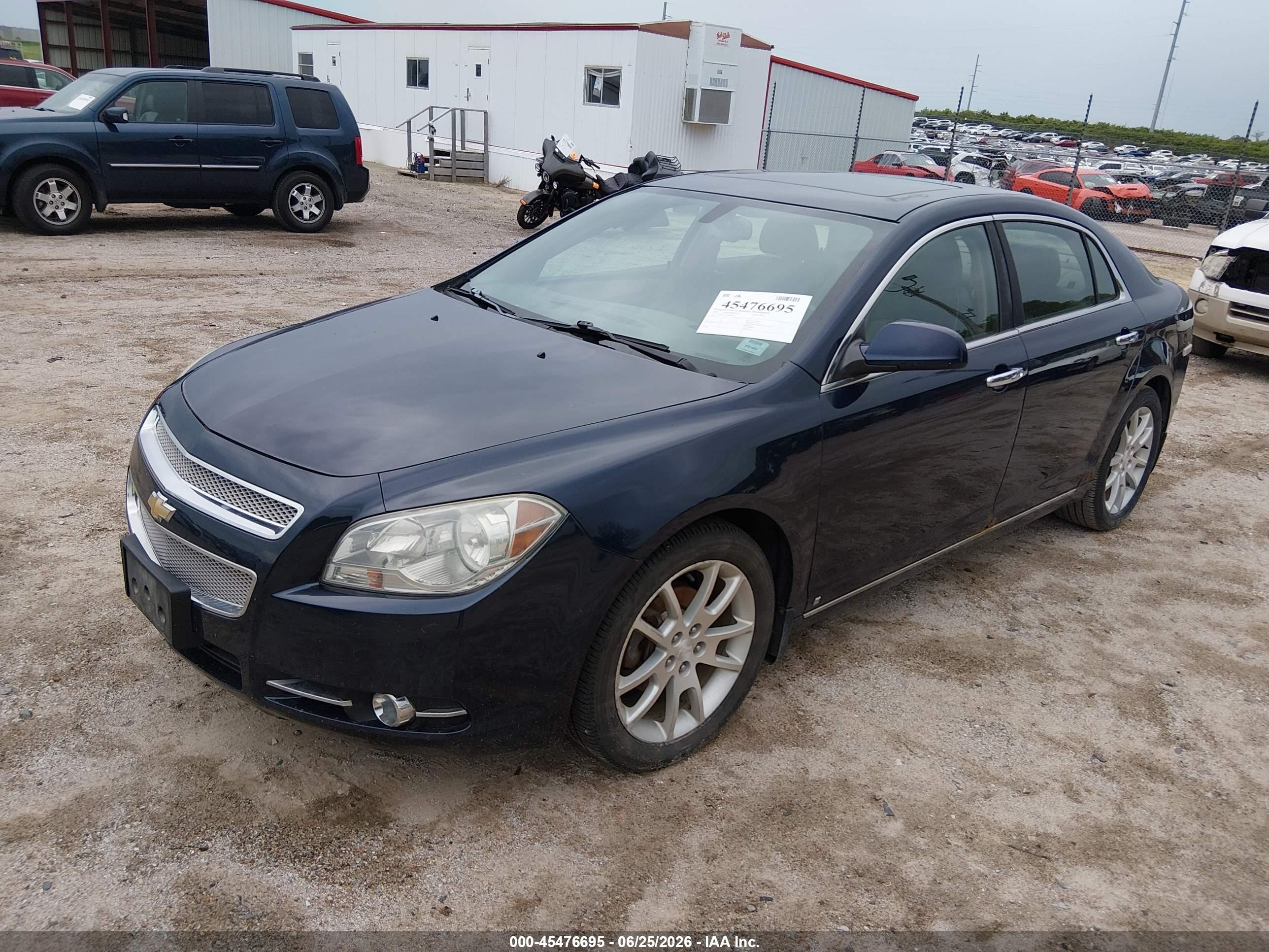 2009 Chevrolet Malibu Ltz Dark Blue vin: 1G1ZK57B59F190175