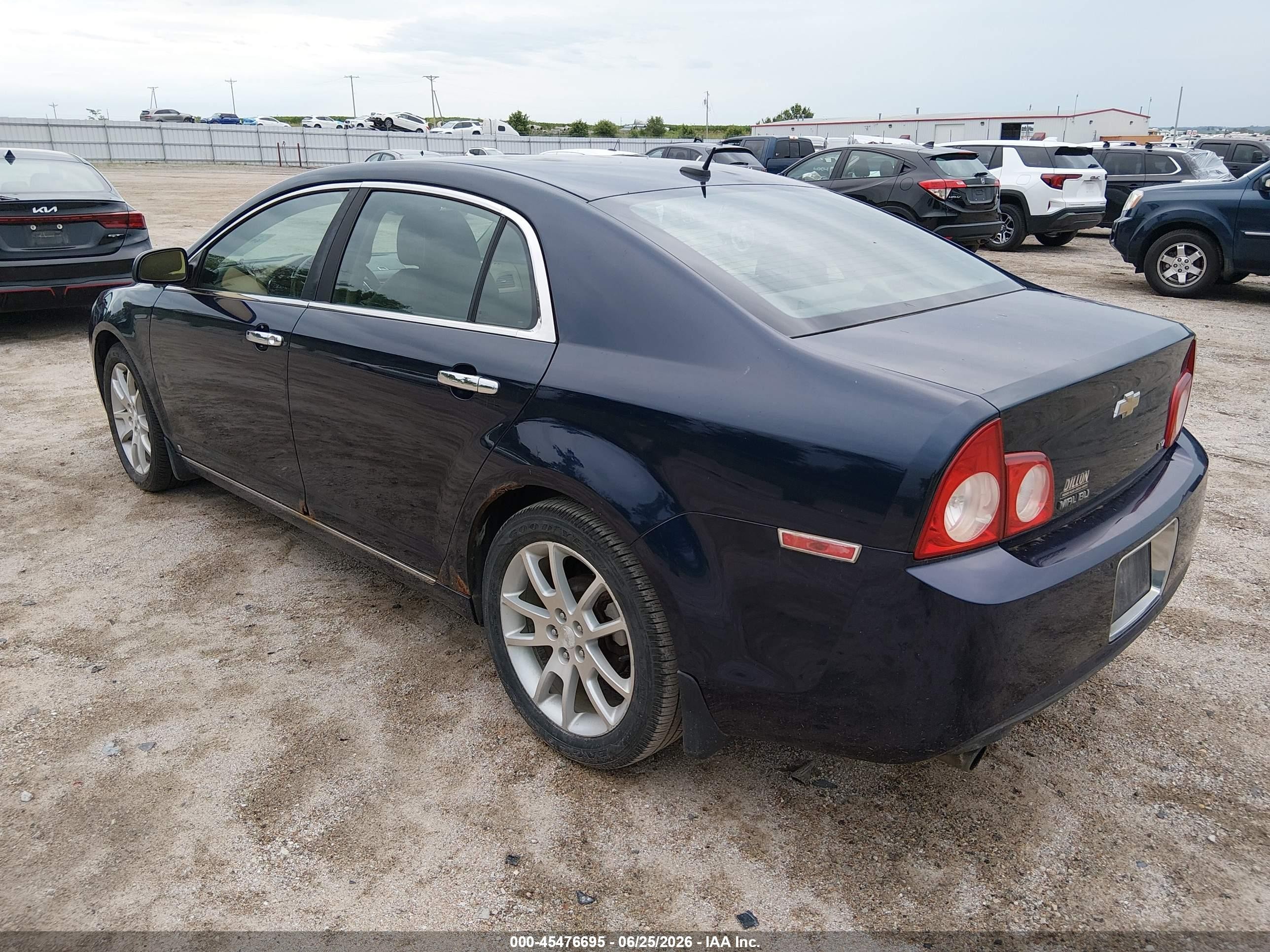 2009 Chevrolet Malibu Ltz Dark Blue vin: 1G1ZK57B59F190175