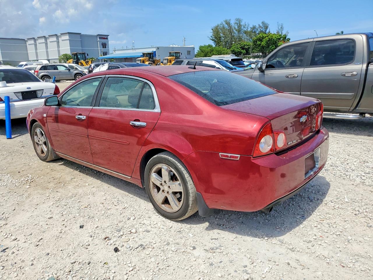 2008 Chevrolet Malibu Ltz Red vin: 1G1ZK57B78F287974