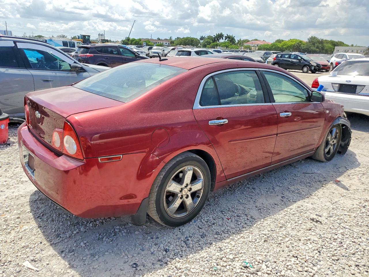 2008 Chevrolet Malibu Ltz Red vin: 1G1ZK57B78F287974