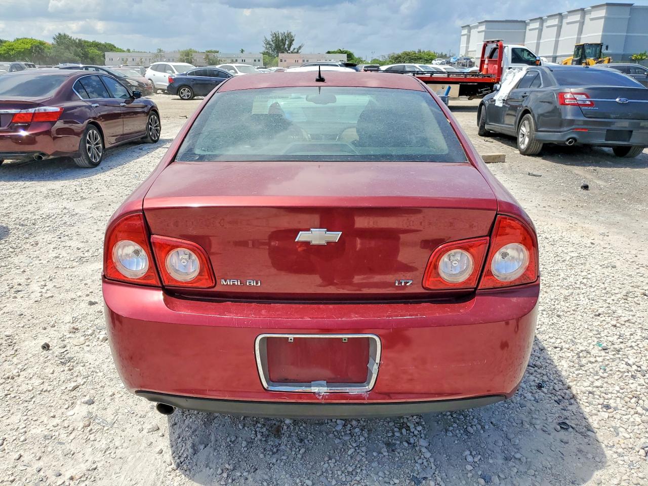 2008 Chevrolet Malibu Ltz Red vin: 1G1ZK57B78F287974