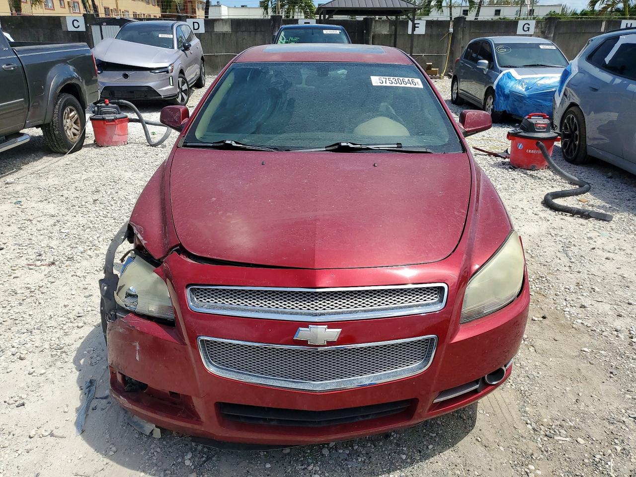 2008 Chevrolet Malibu Ltz Red vin: 1G1ZK57B78F287974