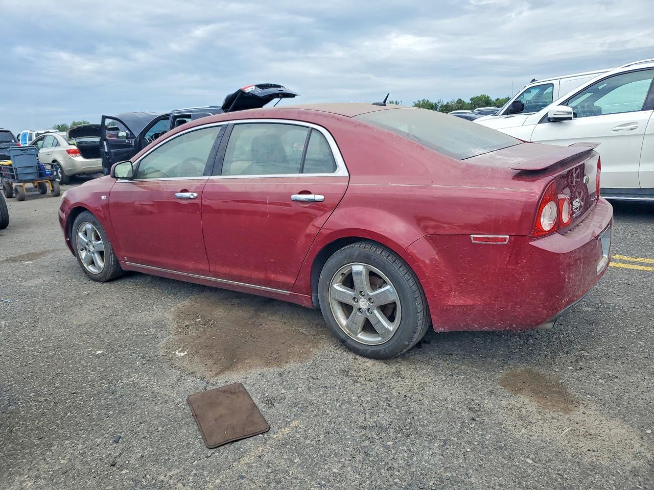 2008 Chevrolet Malibu Ltz Maroon vin: 1G1ZK57B88F277521
