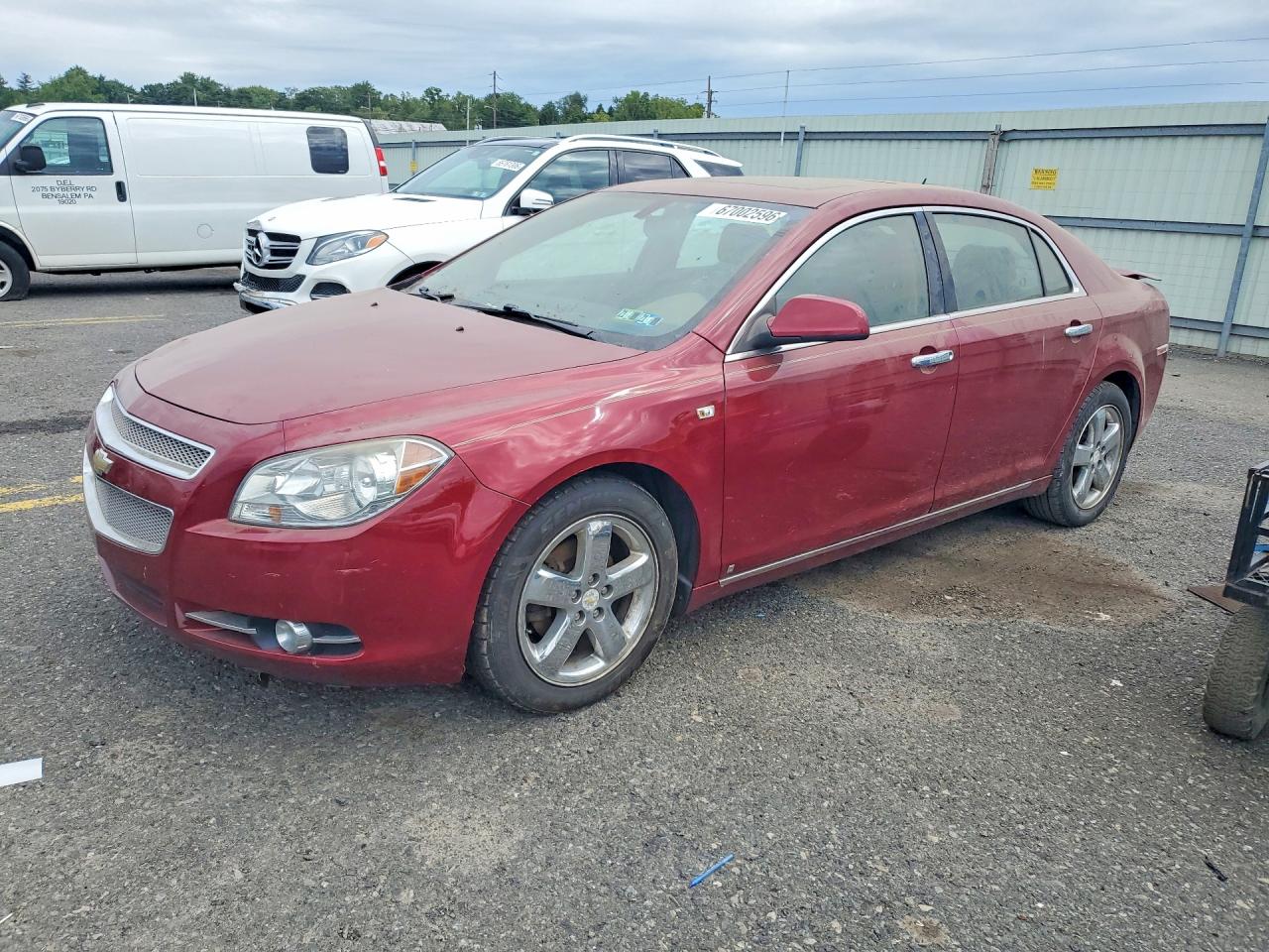 2008 Chevrolet Malibu Ltz Maroon vin: 1G1ZK57B88F277521
