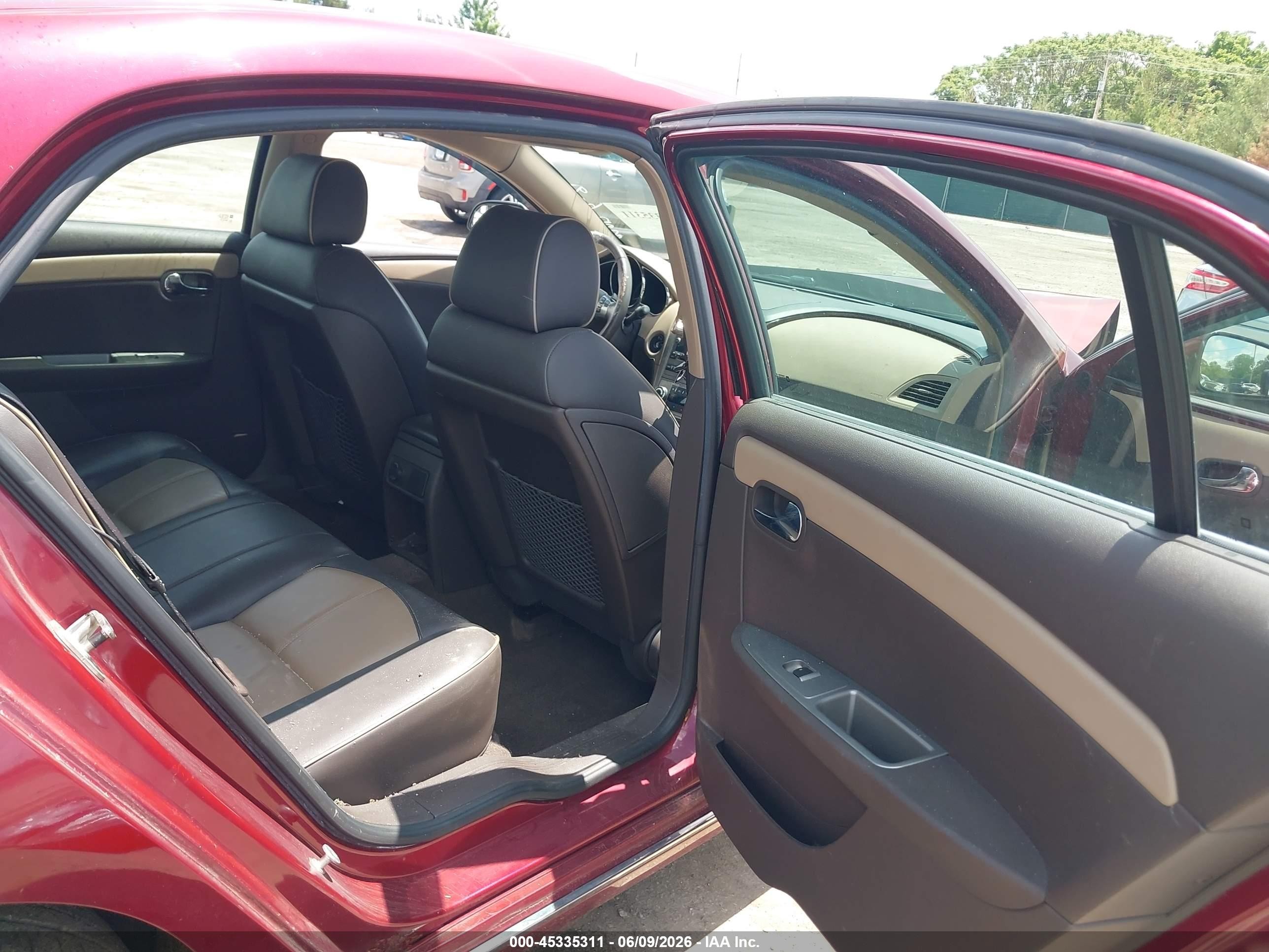 2009 Chevrolet Malibu Ltz Красный vin: 1G1ZK57B89F190140