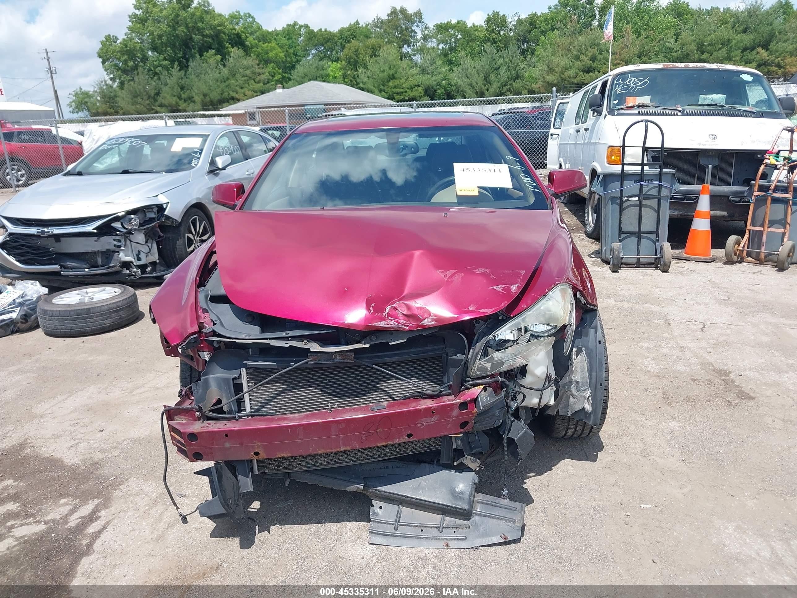 2009 Chevrolet Malibu Ltz Красный vin: 1G1ZK57B89F190140