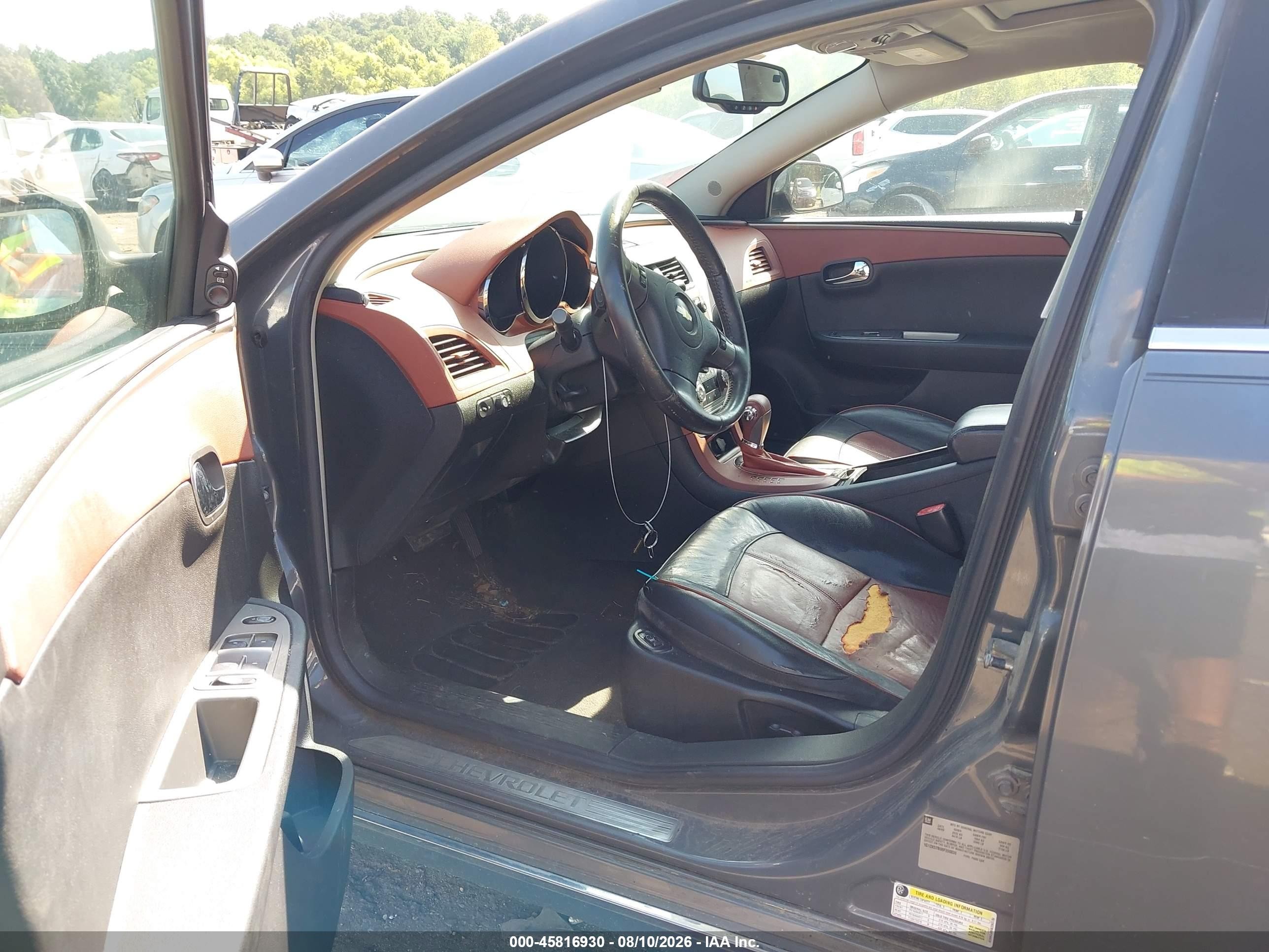 2008 Chevrolet Malibu Ltz Gray vin: 1G1ZK57B98F290830