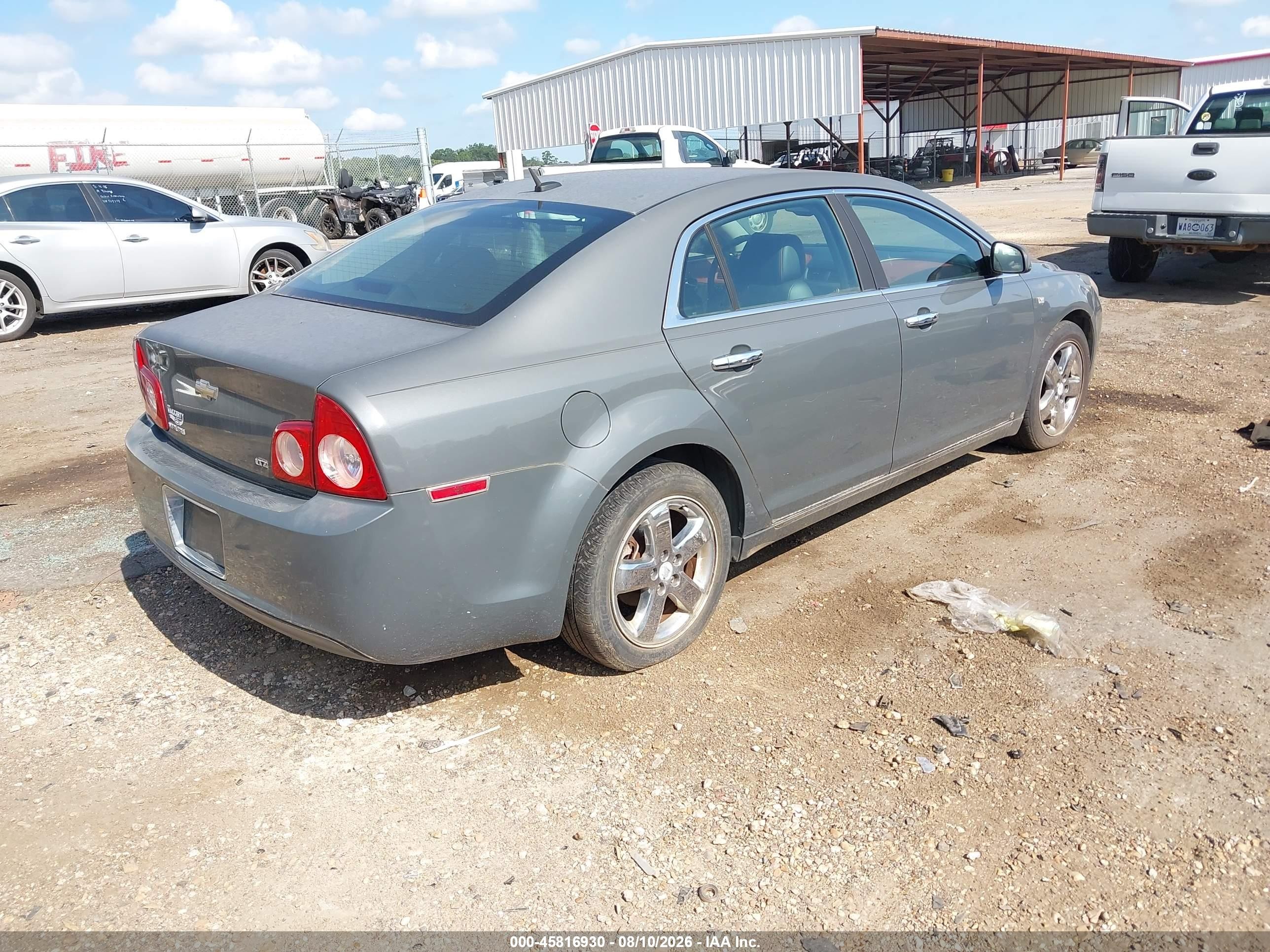 2008 Chevrolet Malibu Ltz Gray vin: 1G1ZK57B98F290830