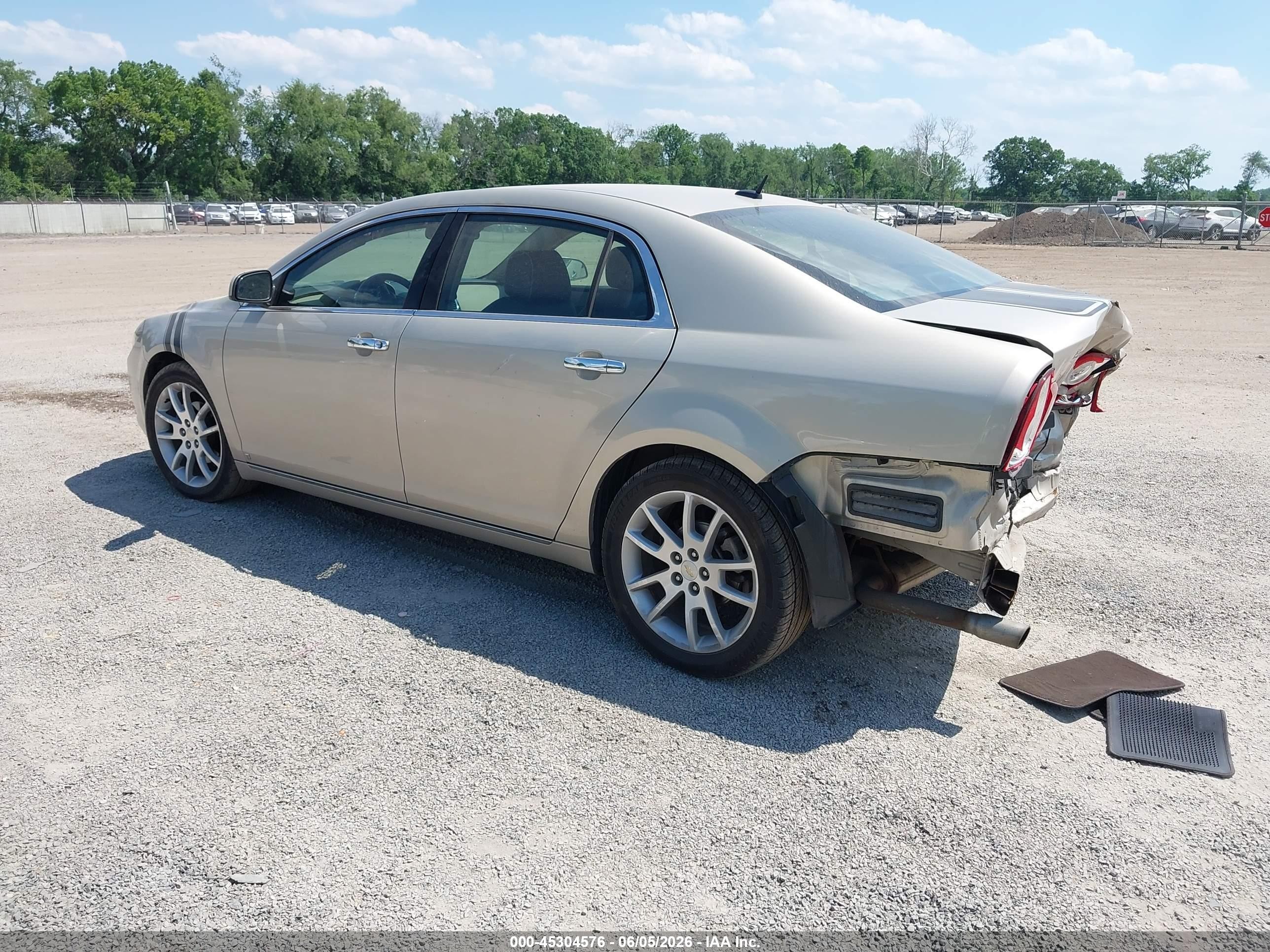 2009 Chevrolet Malibu Ltz Beige vin: 1G1ZK57B99F170219