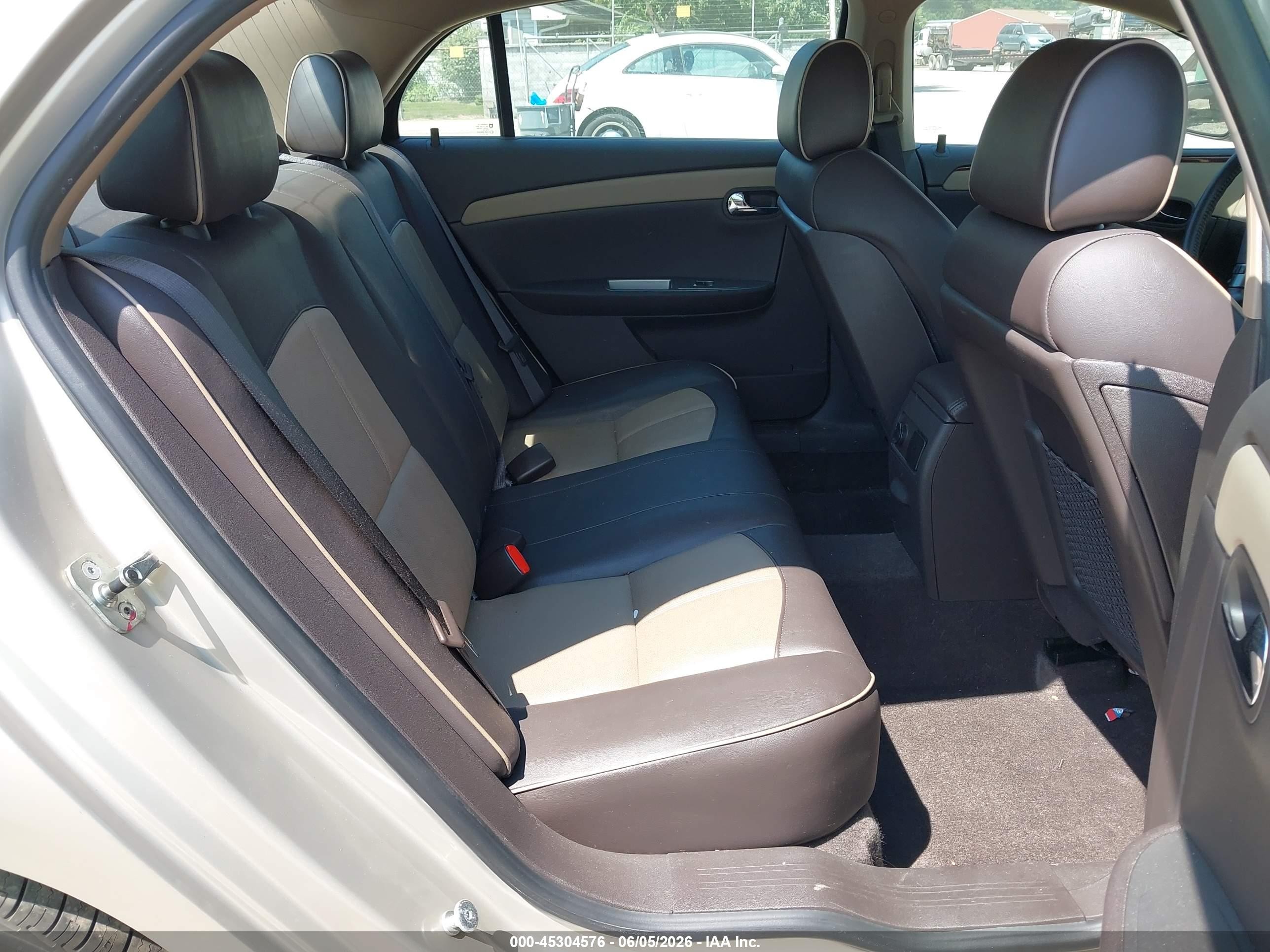 2009 Chevrolet Malibu Ltz Beige vin: 1G1ZK57B99F170219