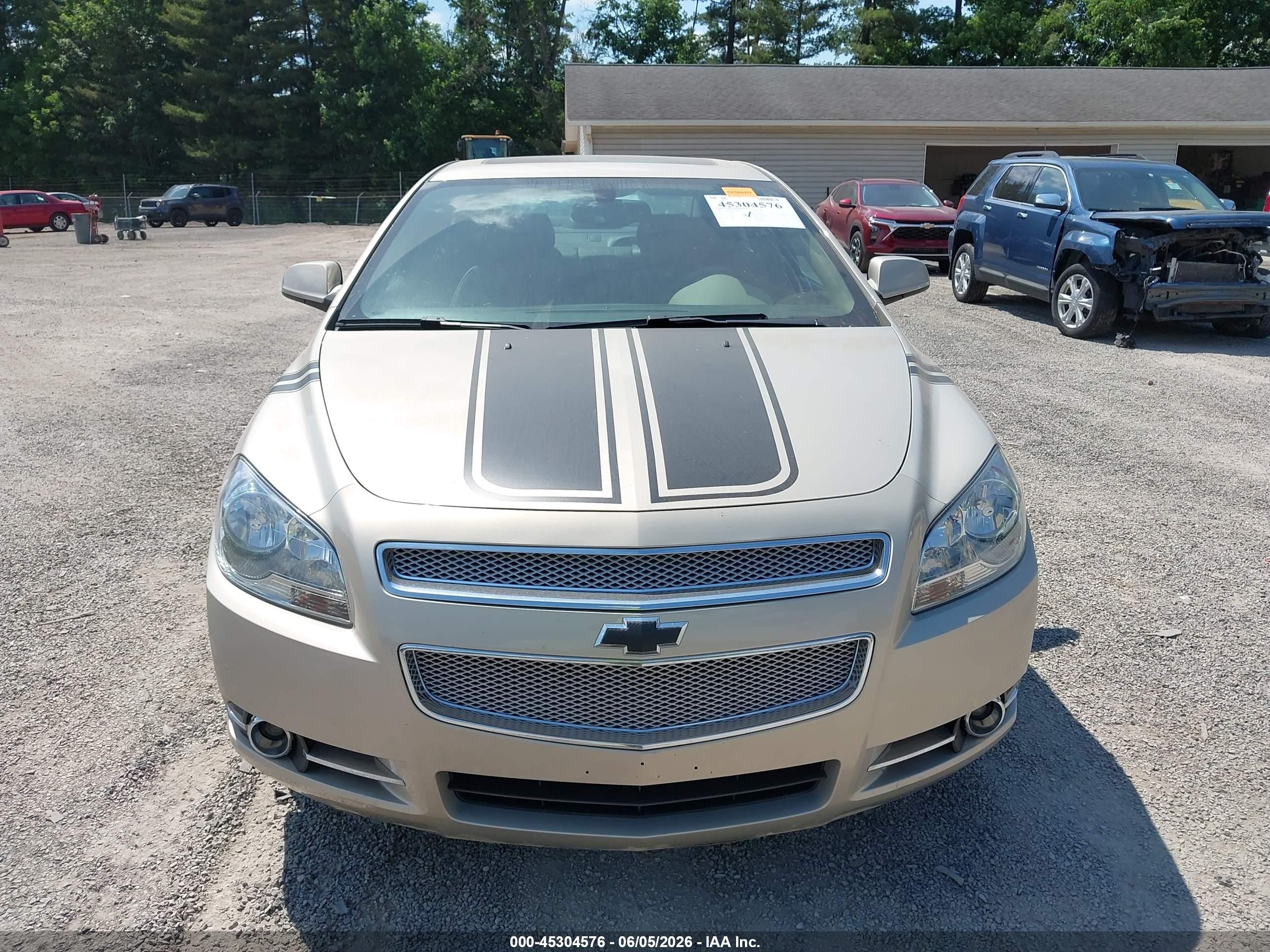 2009 Chevrolet Malibu Ltz Beige vin: 1G1ZK57B99F170219