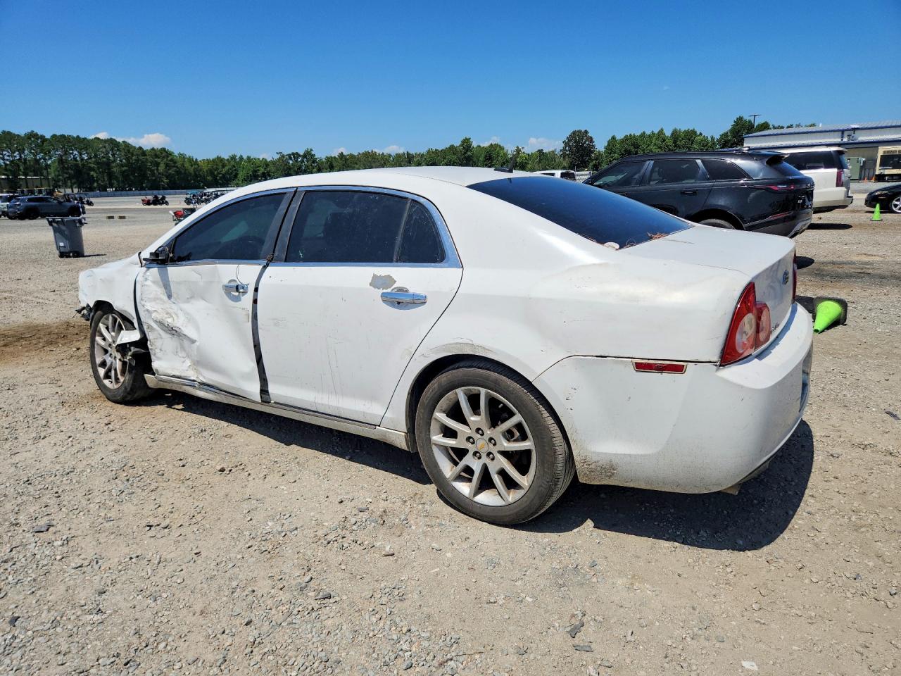 2009 Chevrolet Malibu Ltz White vin: 1G1ZK57BX9F166681