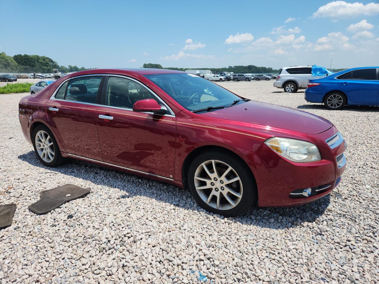 2009 Chevrolet Malibu Ltz Burgundy vin: 1G1ZK57BX9F171931