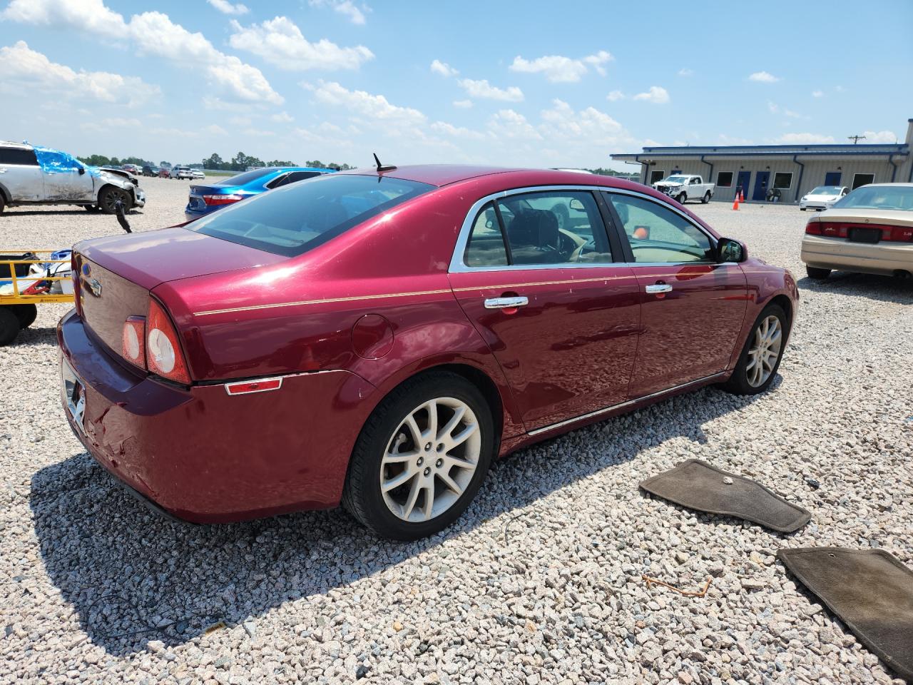 2009 Chevrolet Malibu Ltz Burgundy vin: 1G1ZK57BX9F171931