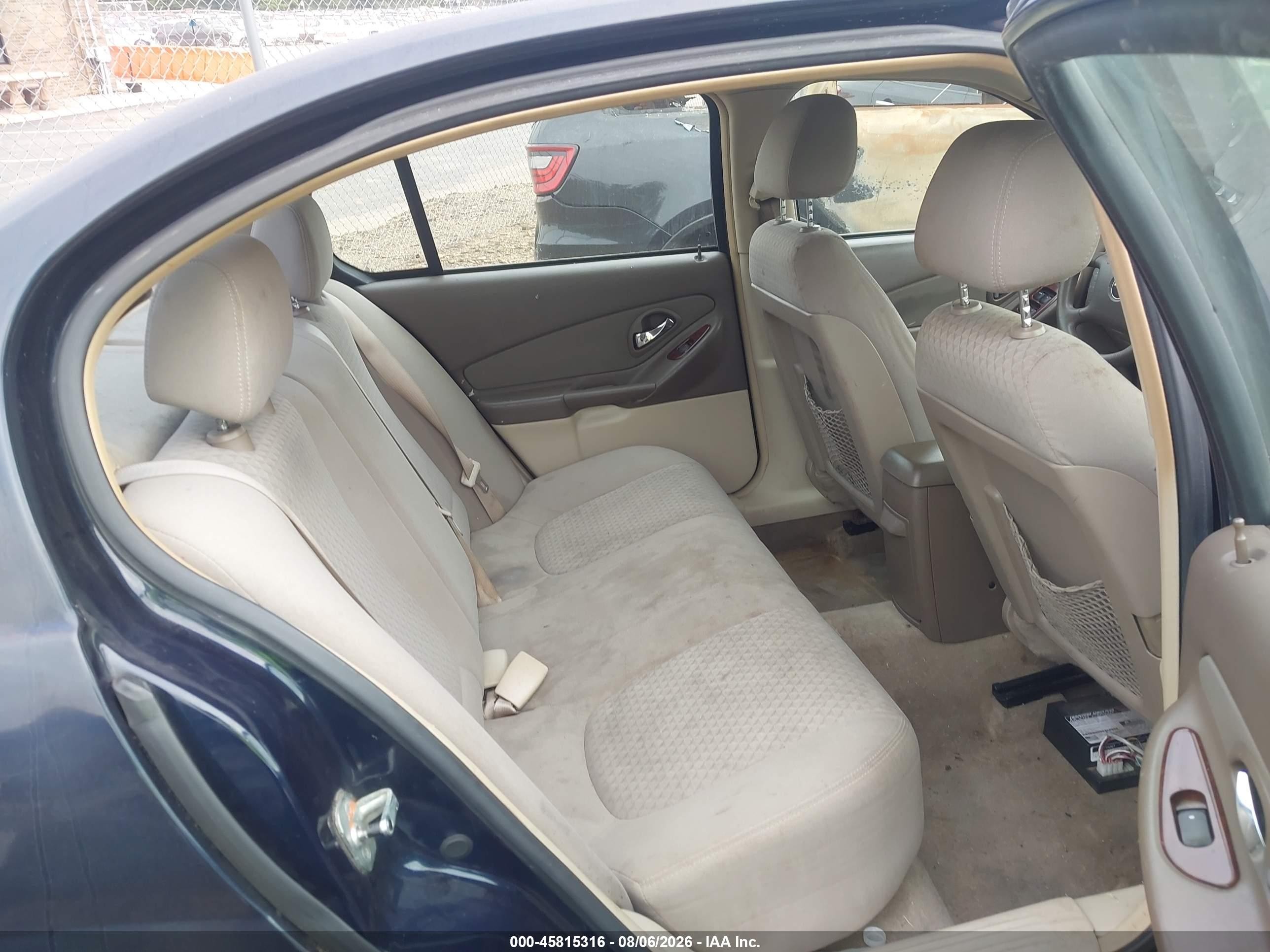 2006 Chevrolet Malibu Ls Blue vin: 1G1ZS51866F264180