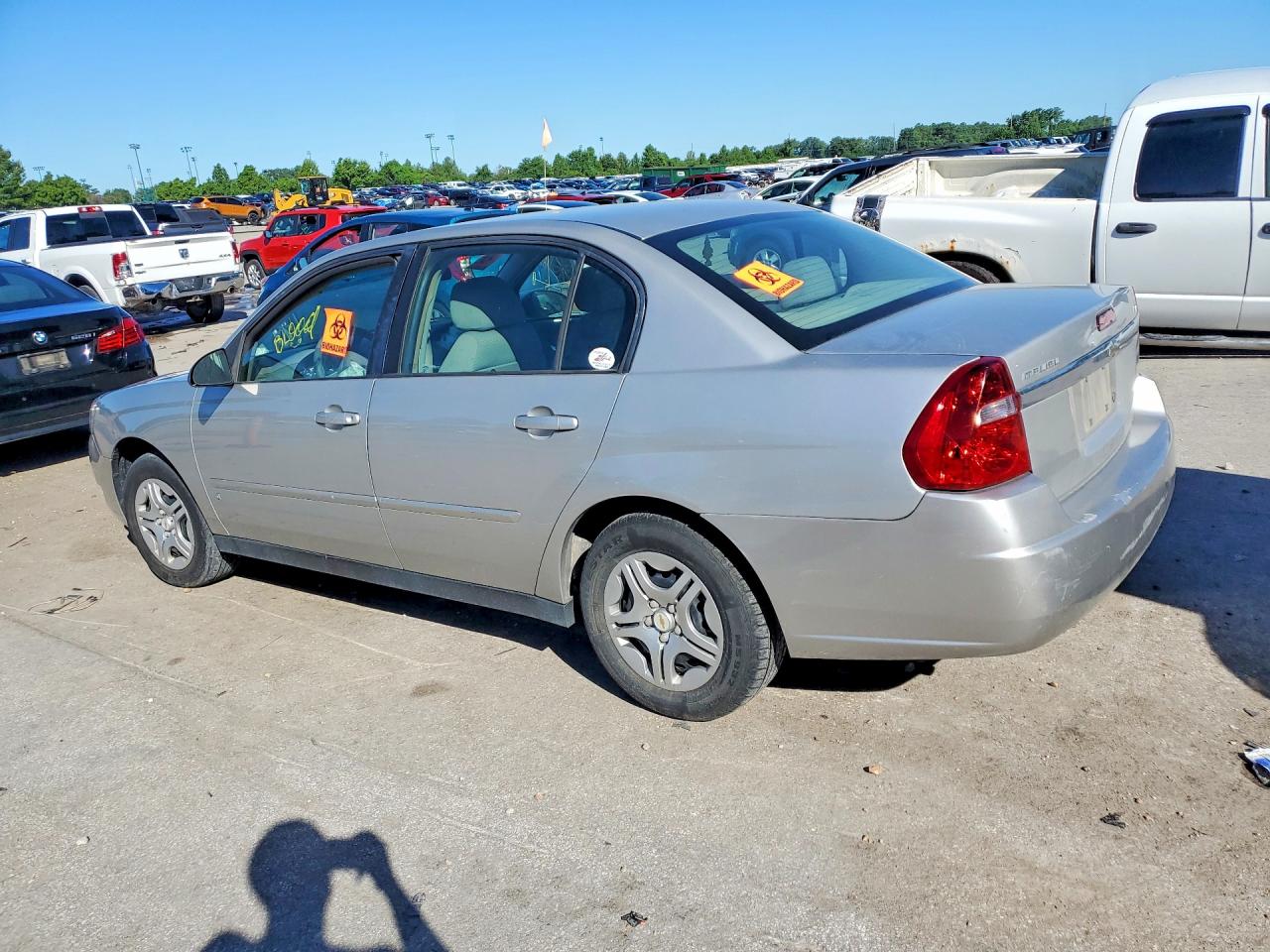 2006 Chevrolet Malibu Ls Silver vin: 1G1ZS51F26F284165