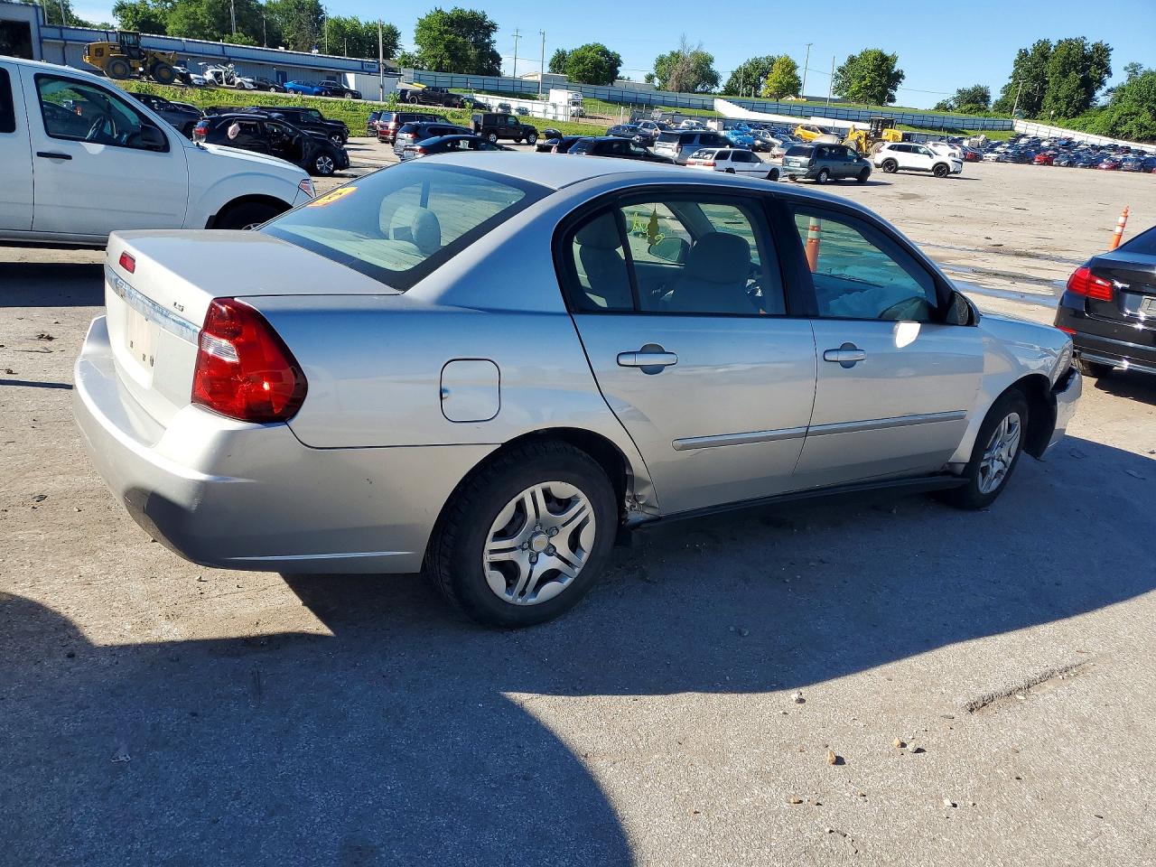 2006 Chevrolet Malibu Ls Silver vin: 1G1ZS51F26F284165