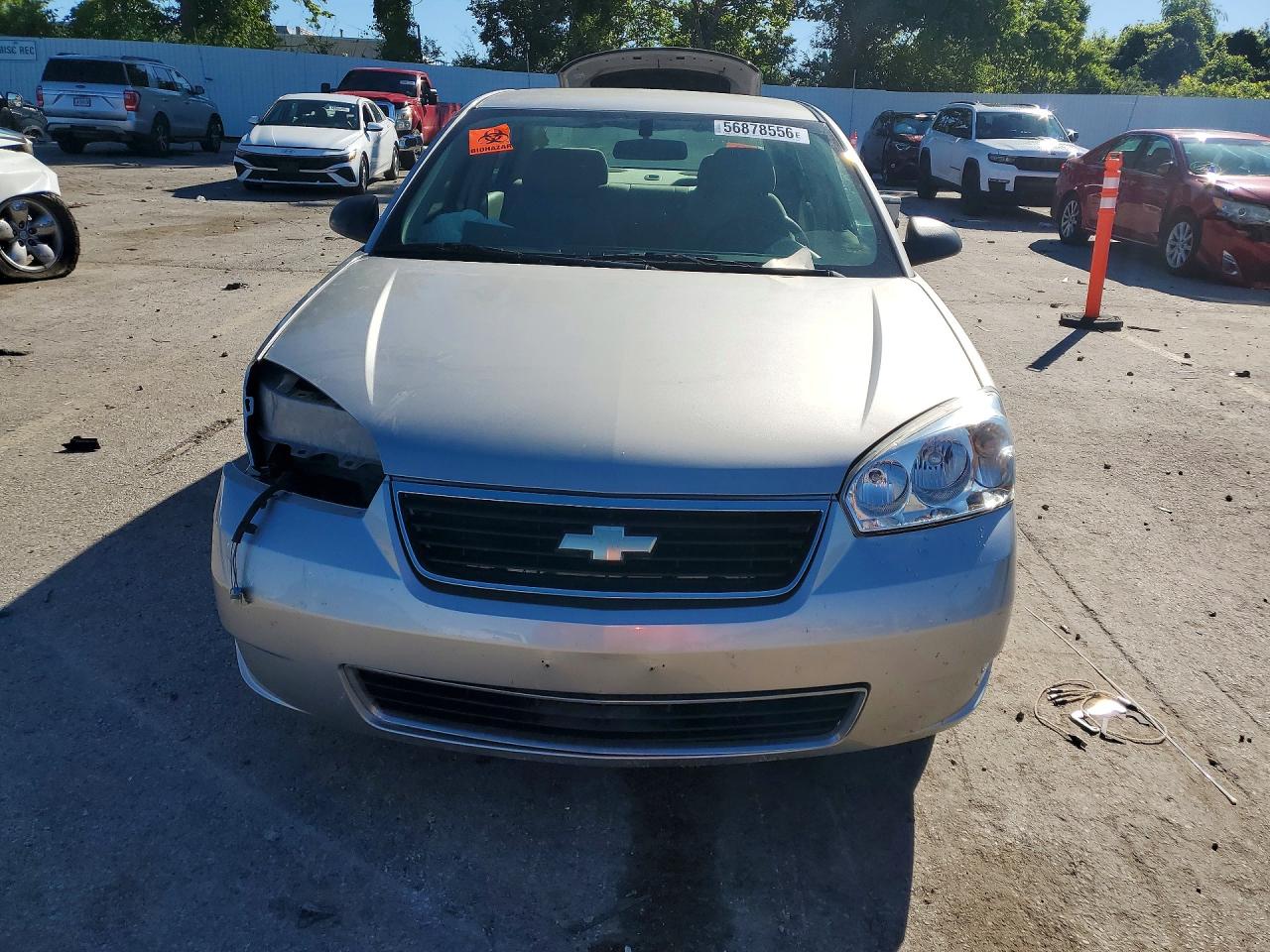2006 Chevrolet Malibu Ls Silver vin: 1G1ZS51F26F284165
