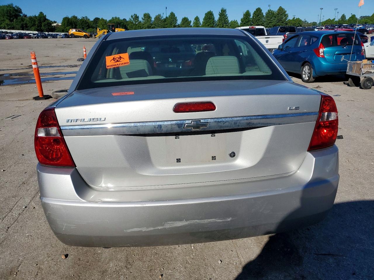 2006 Chevrolet Malibu Ls Silver vin: 1G1ZS51F26F284165