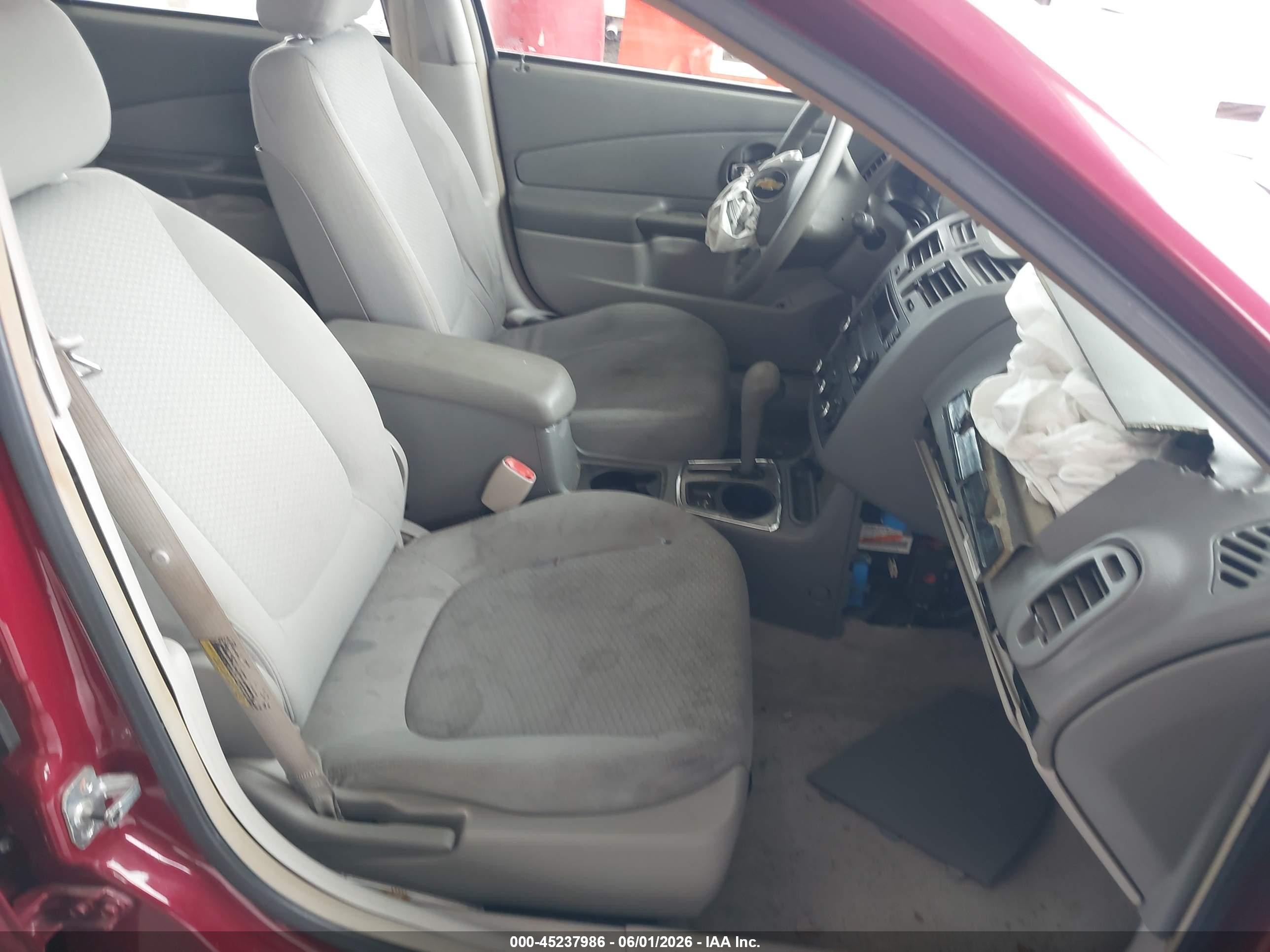 2006 Chevrolet Malibu Ls Burgundy vin: 1G1ZS51F36F299175