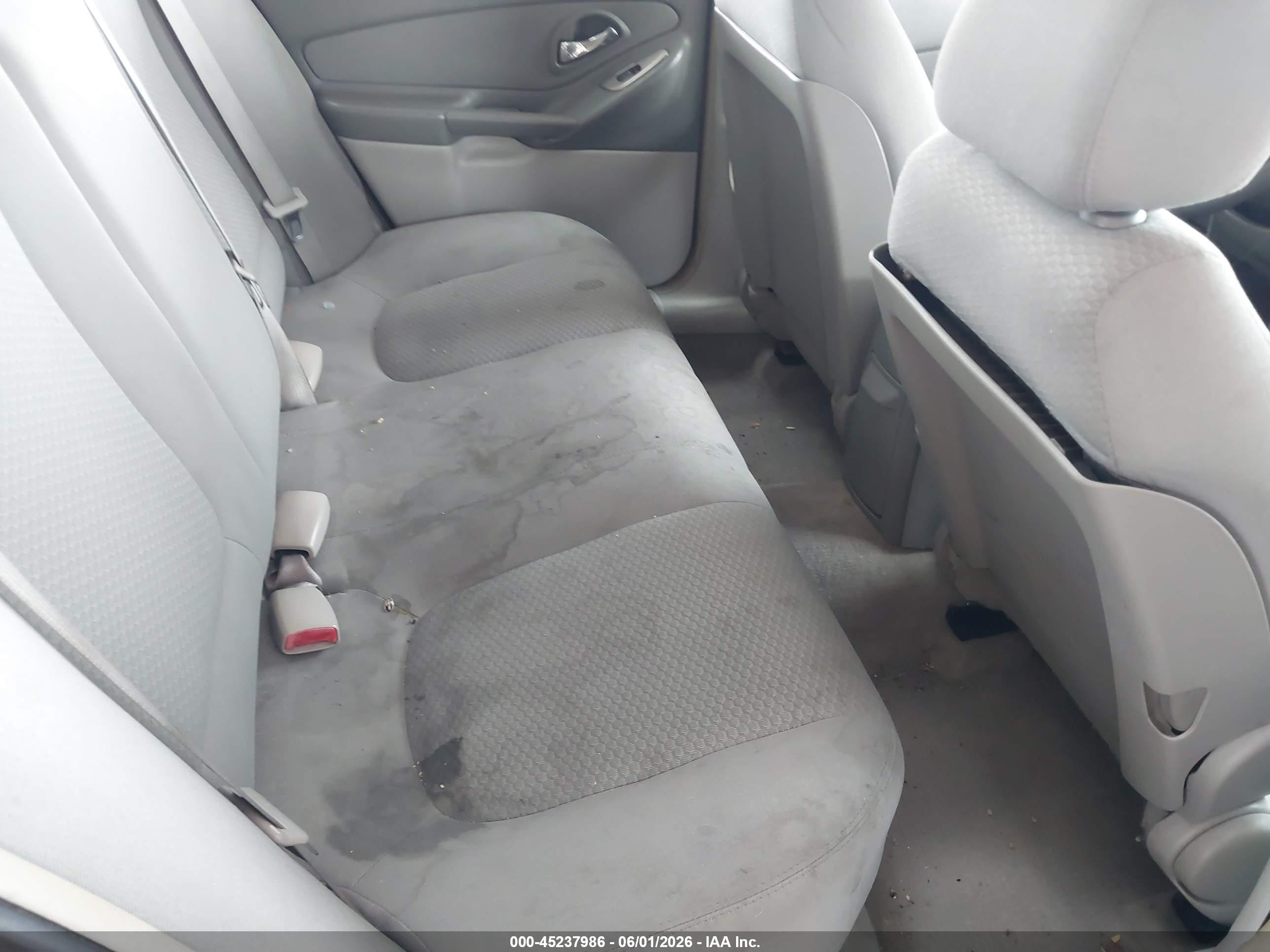 2006 Chevrolet Malibu Ls Burgundy vin: 1G1ZS51F36F299175