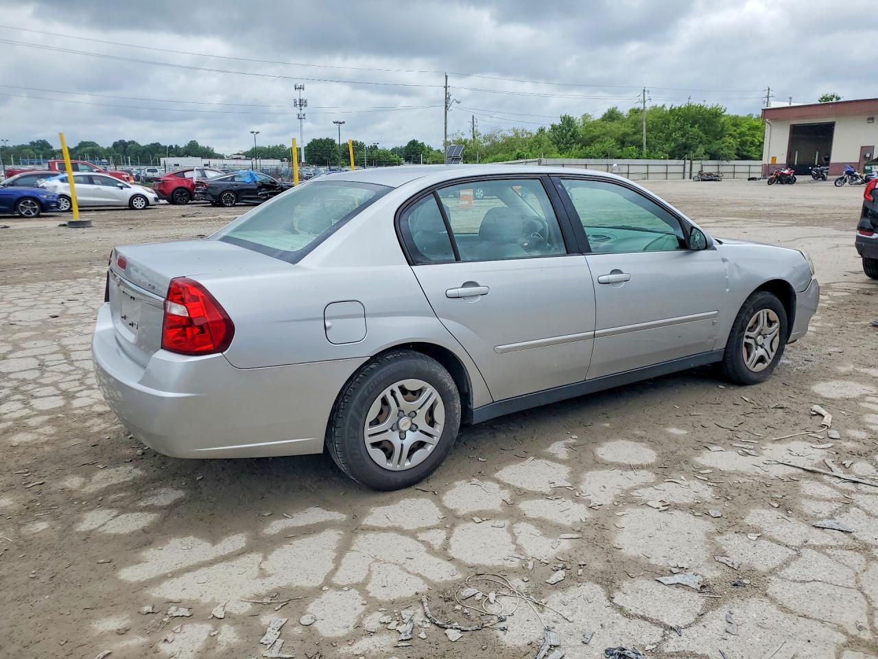 2006 Chevrolet Malibu Ls Silver vin: 1G1ZS51F66F262296