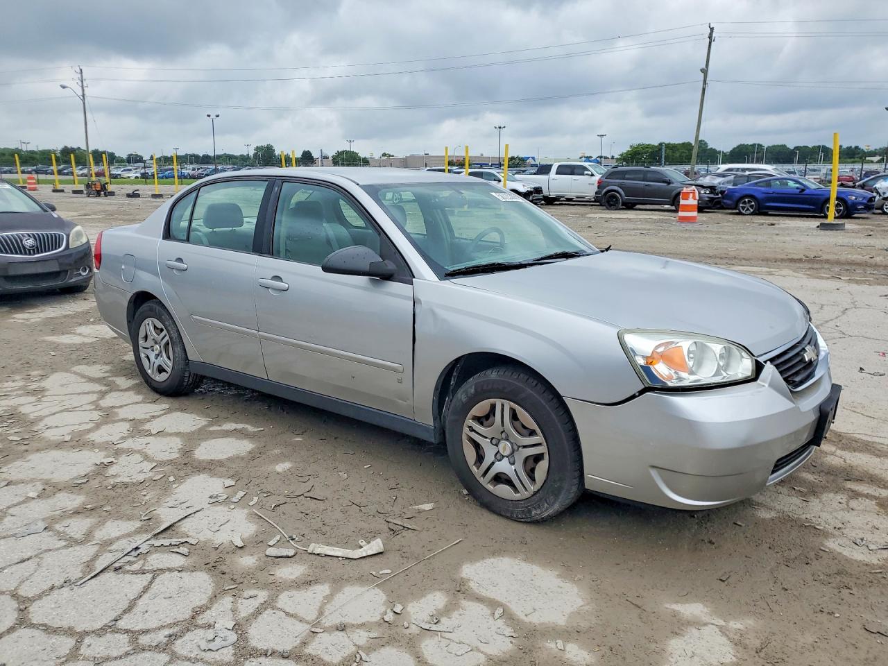 2006 Chevrolet Malibu Ls Silver vin: 1G1ZS51F66F262296