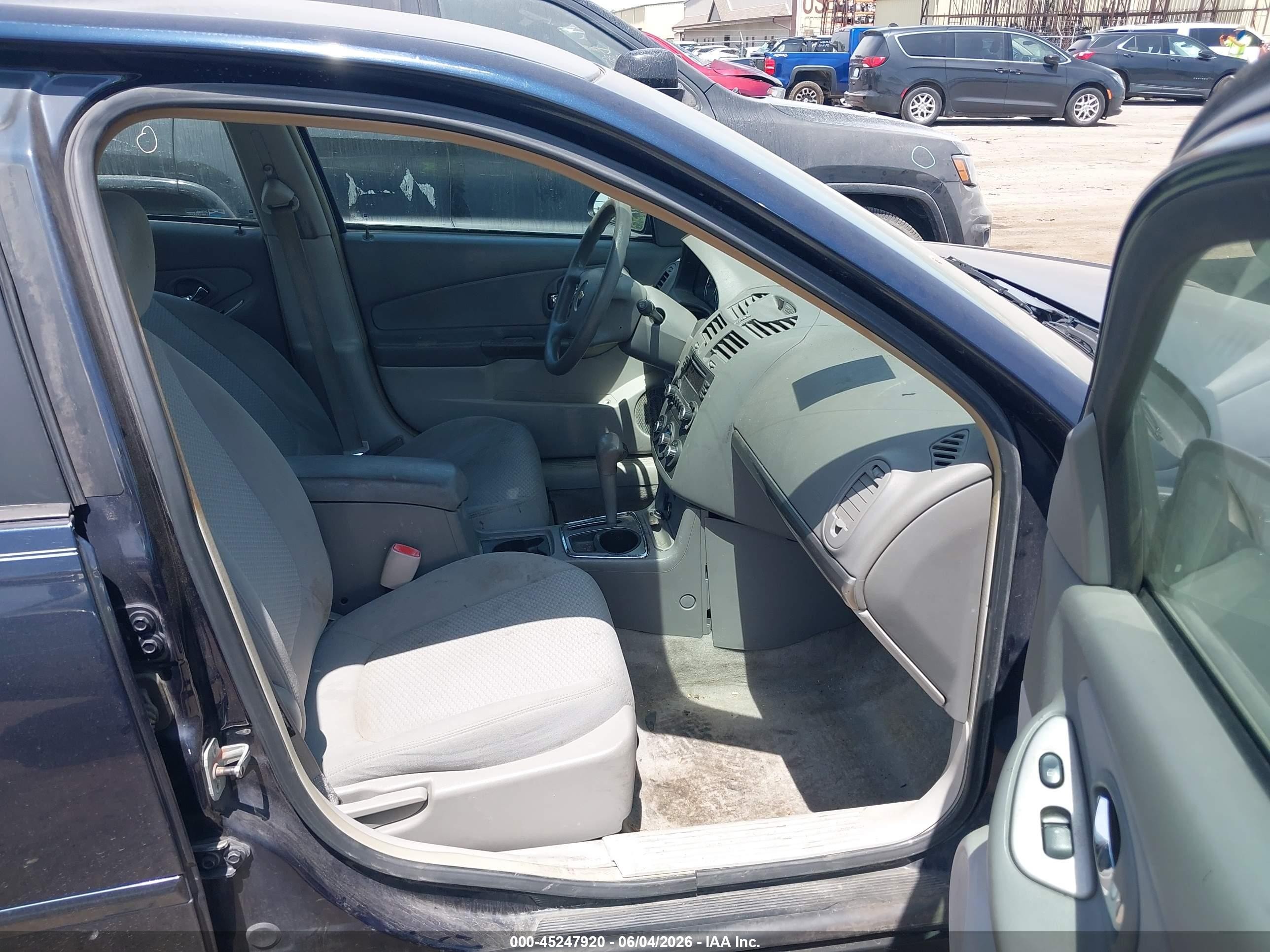 2006 Chevrolet Malibu Ls Blue vin: 1G1ZS51F86F108737
