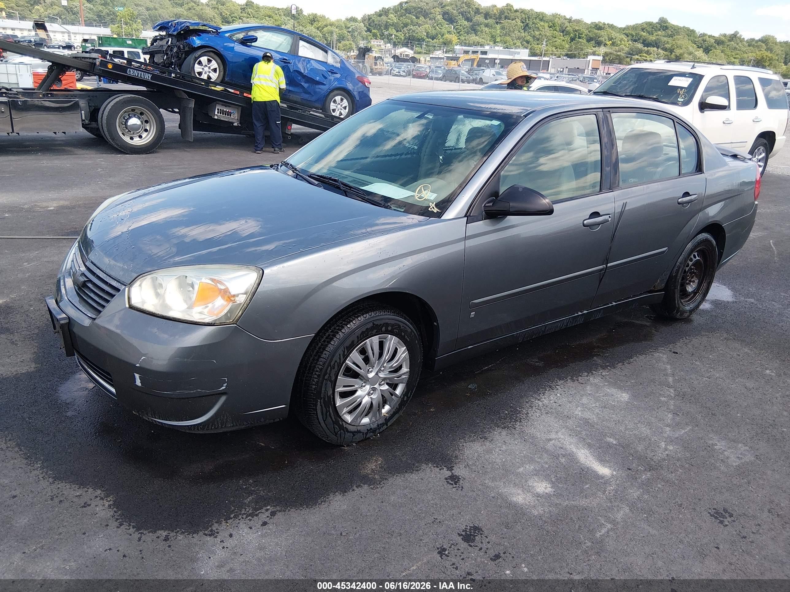 2006 Chevrolet Malibu Ls Серебряный vin: 1G1ZS51FX6F200190