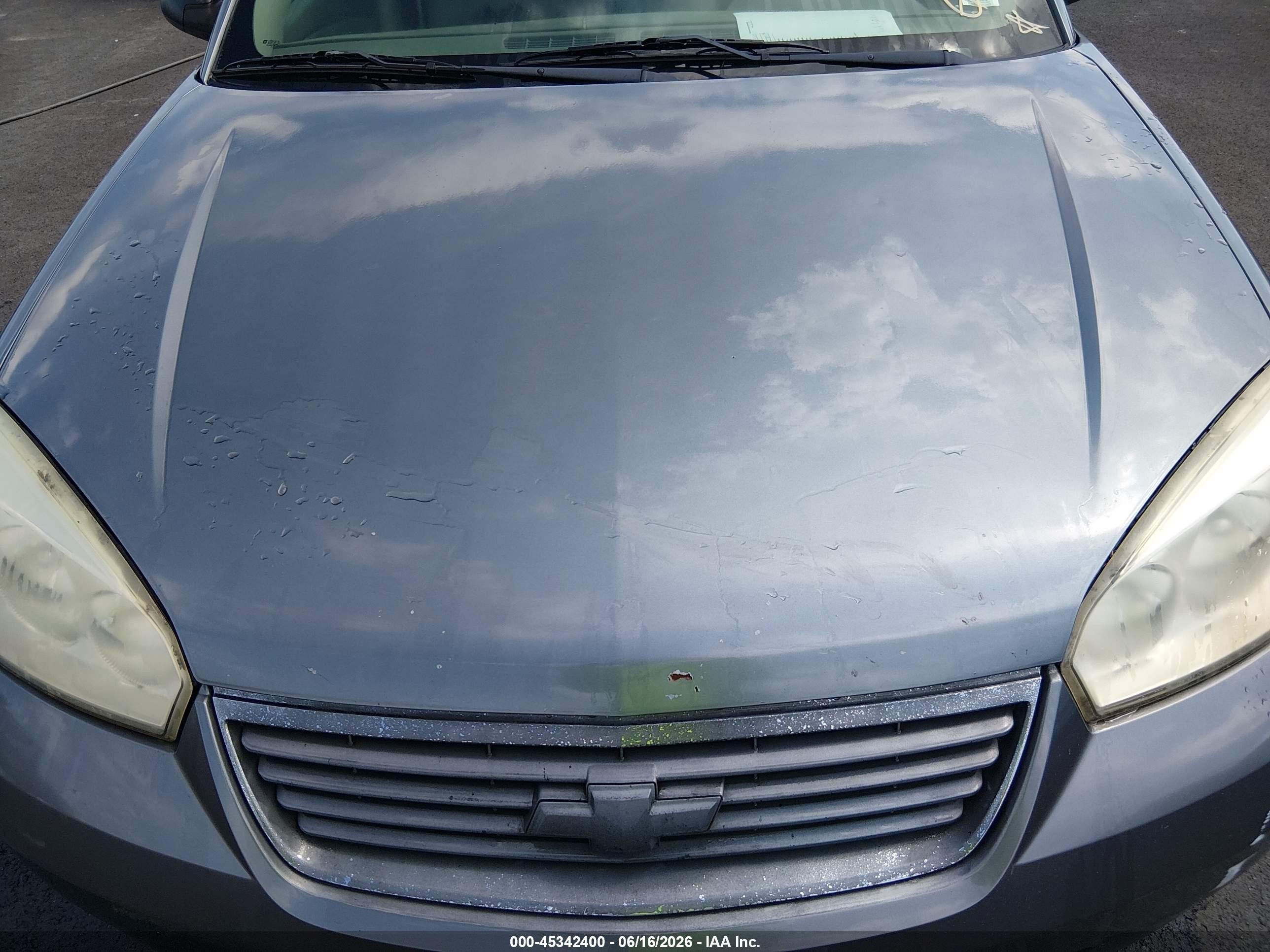 2006 Chevrolet Malibu Ls Серебряный vin: 1G1ZS51FX6F200190