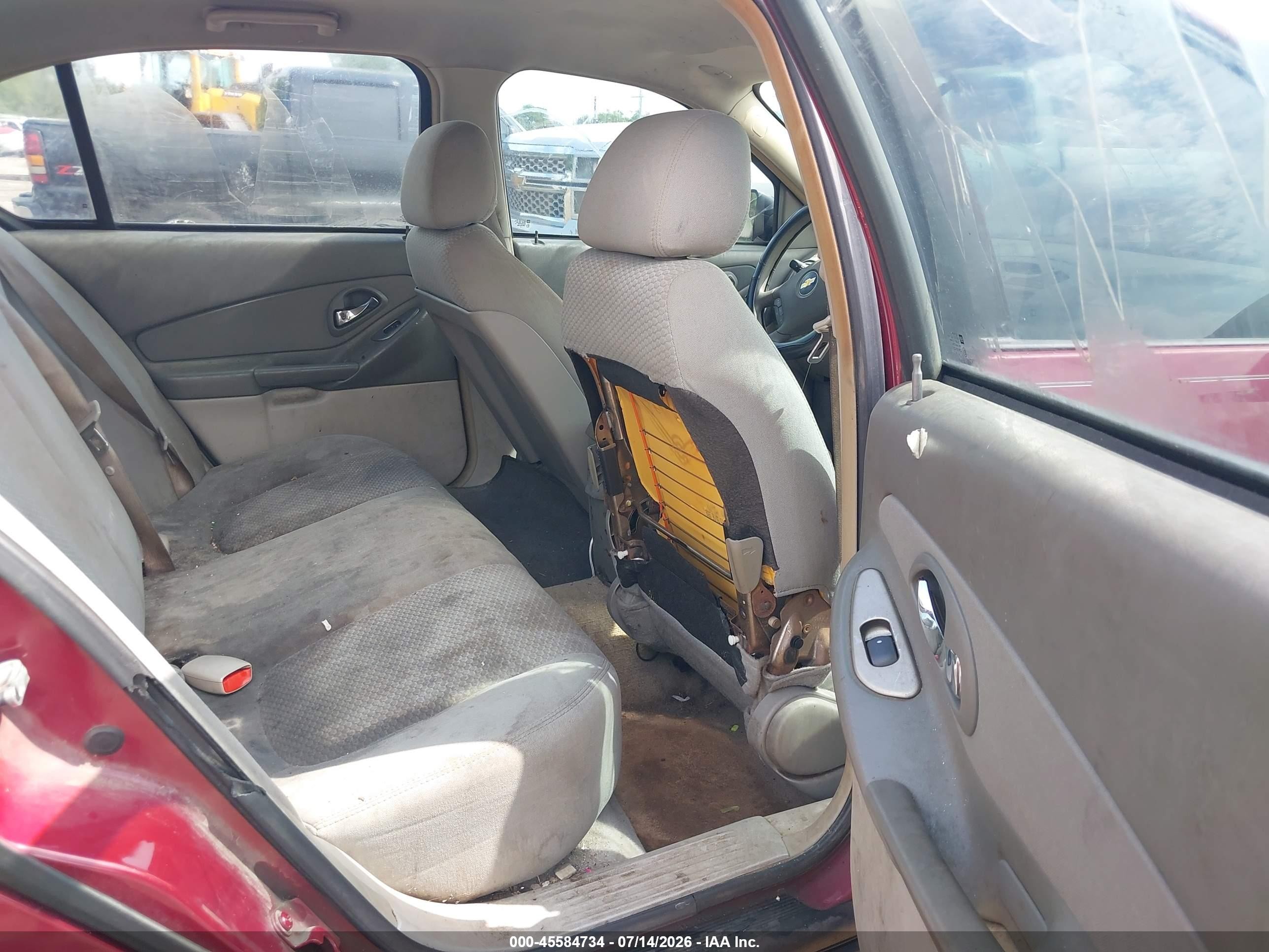 2006 Chevrolet Malibu Ls Maroon vin: 1G1ZS51FX6F298637