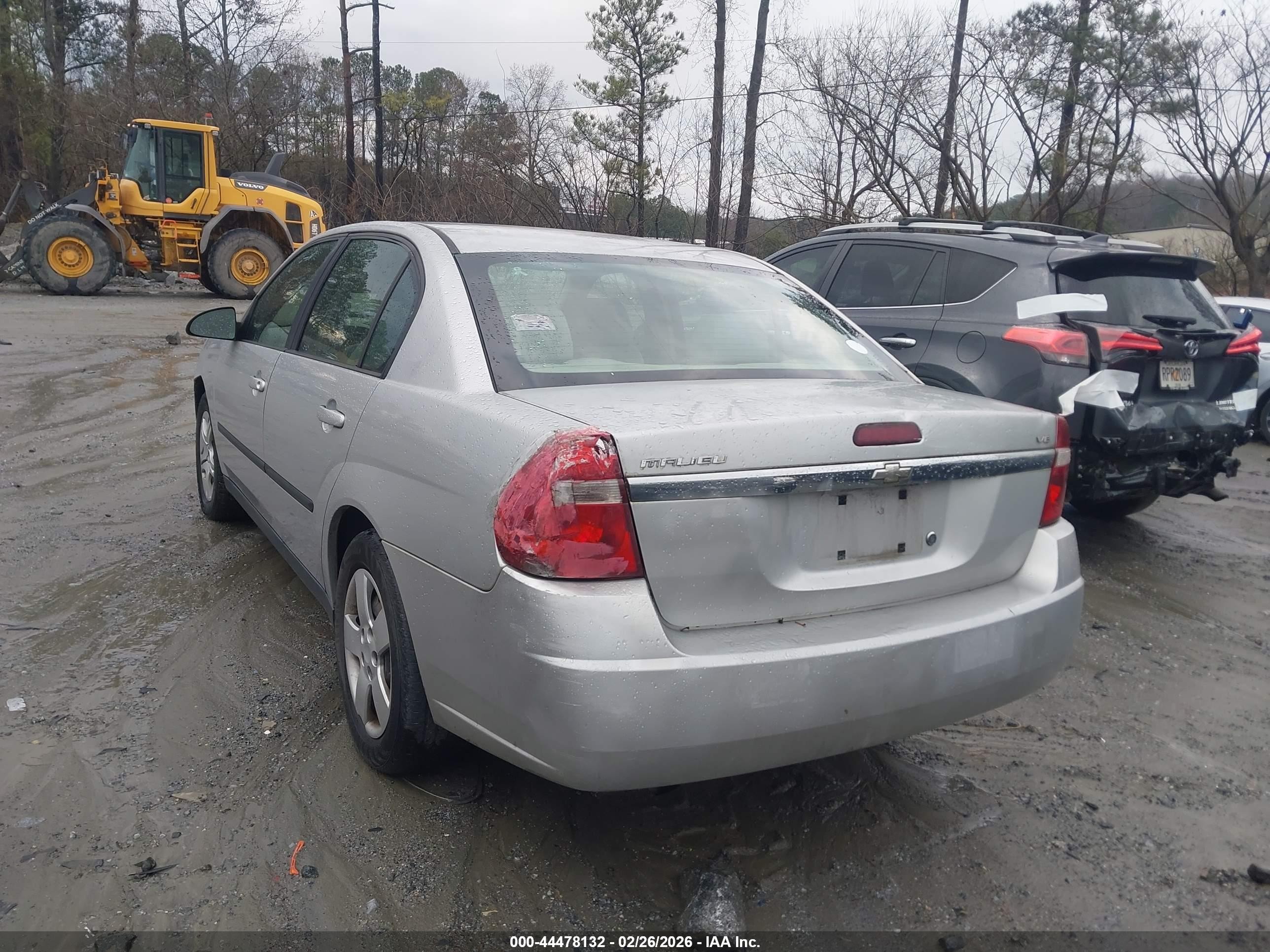 2005 Chevrolet Malibu   Серебряный vin: 1G1ZS52825F204636