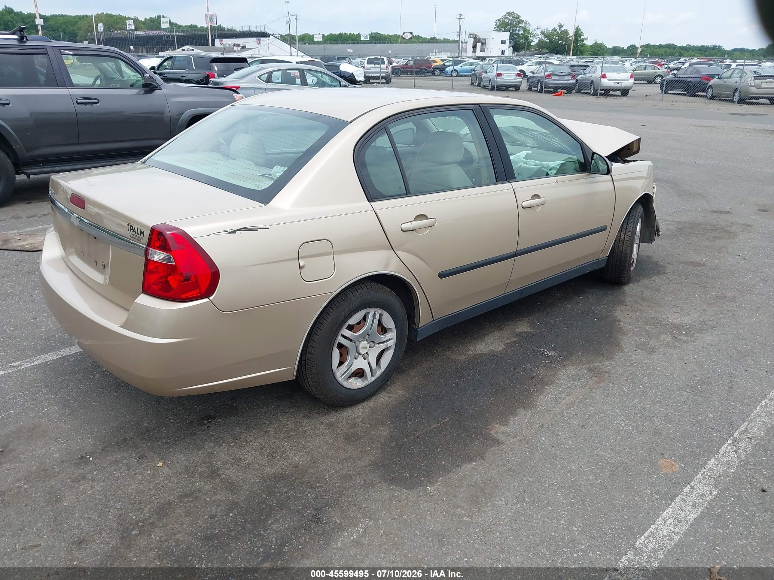 2005 Chevrolet Malibu   Бежевый vin: 1G1ZS52F05F151286