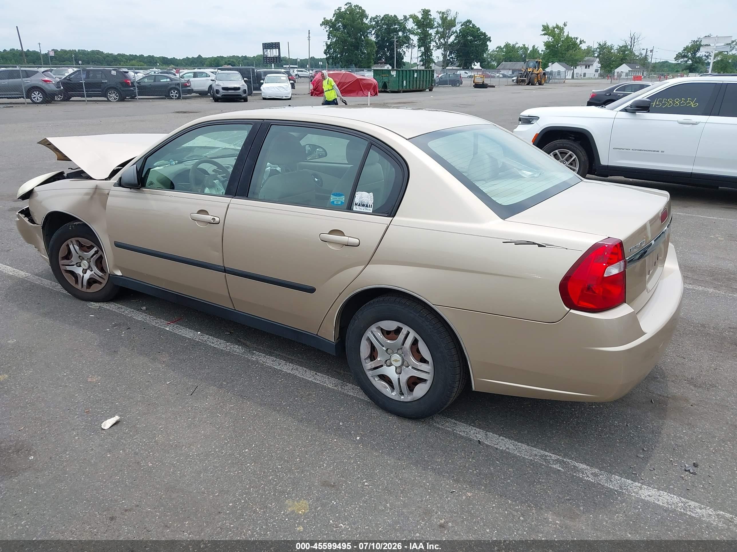 2005 Chevrolet Malibu   Бежевый vin: 1G1ZS52F05F151286