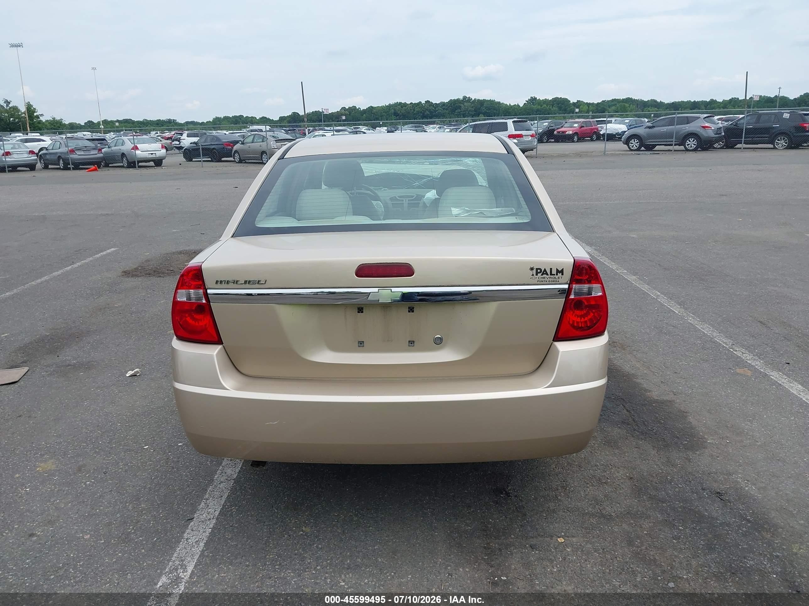 2005 Chevrolet Malibu   Бежевый vin: 1G1ZS52F05F151286