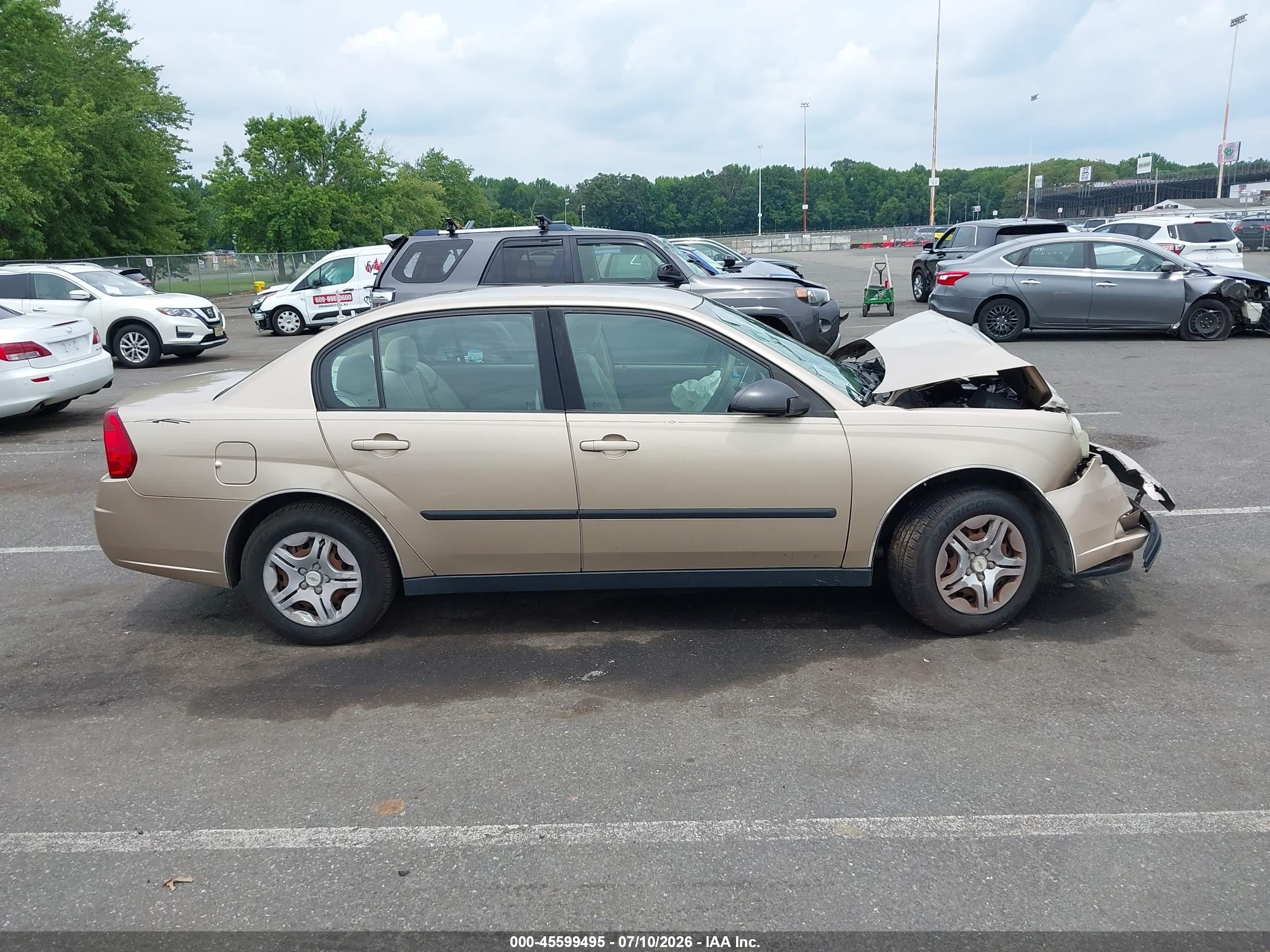 2005 Chevrolet Malibu   Бежевый vin: 1G1ZS52F05F151286