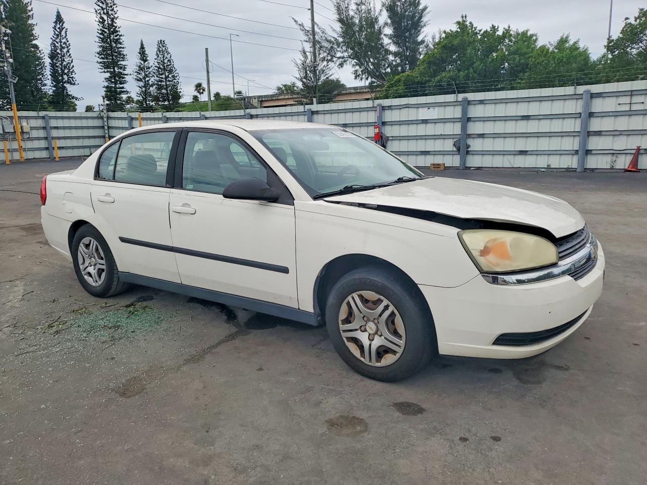 2005 Chevrolet Malibu Белый vin: 1G1ZS52F05F330749