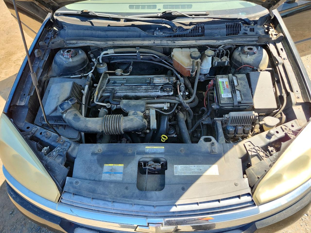 2005 Chevrolet Malibu Black vin: 1G1ZS52F05F340973