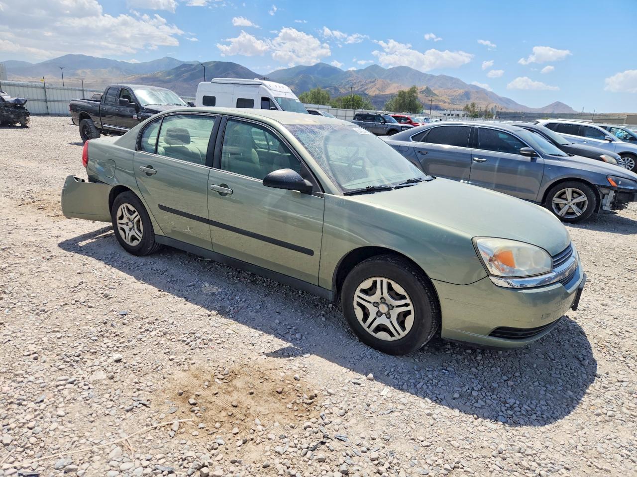 2004 Chevrolet Malibu Green vin: 1G1ZS52F24F248407